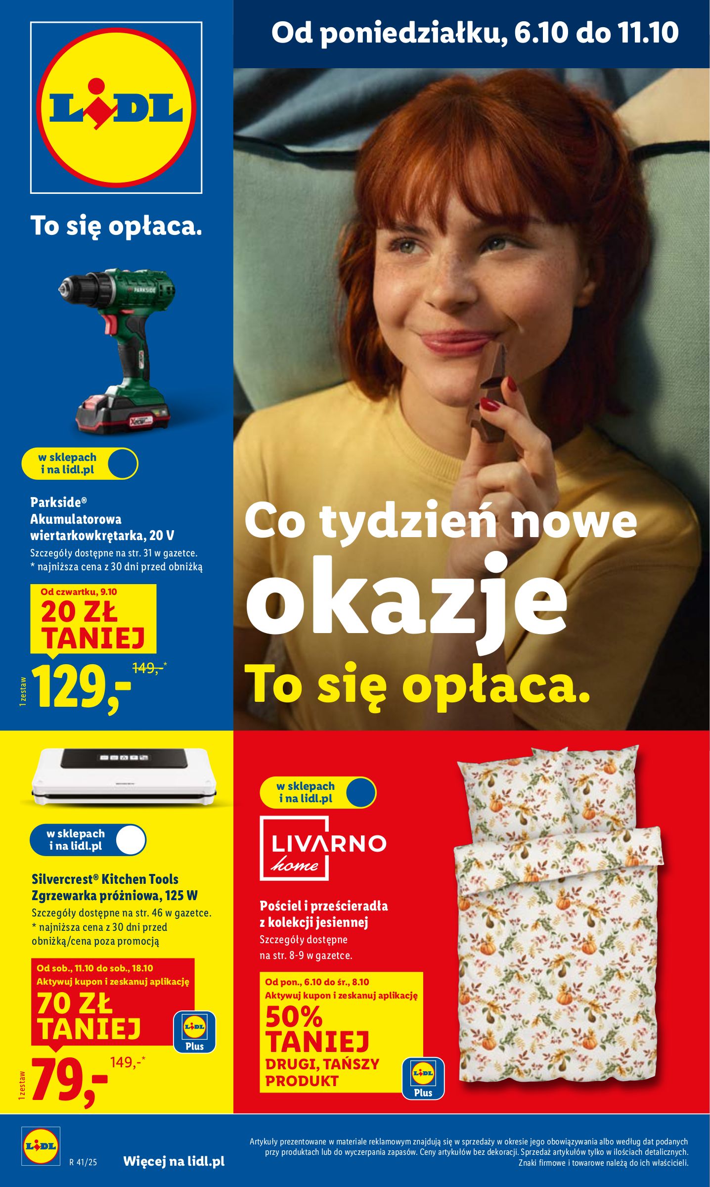 lidl - Gazetka Lidl - Katalog Okazji - ważna od 06.10. do 11.10.