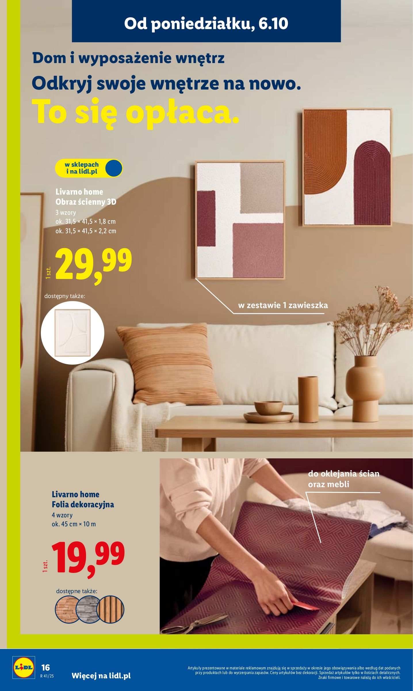 lidl - Gazetka Lidl - Katalog Okazji - ważna od 06.10. do 11.10. - page: 16