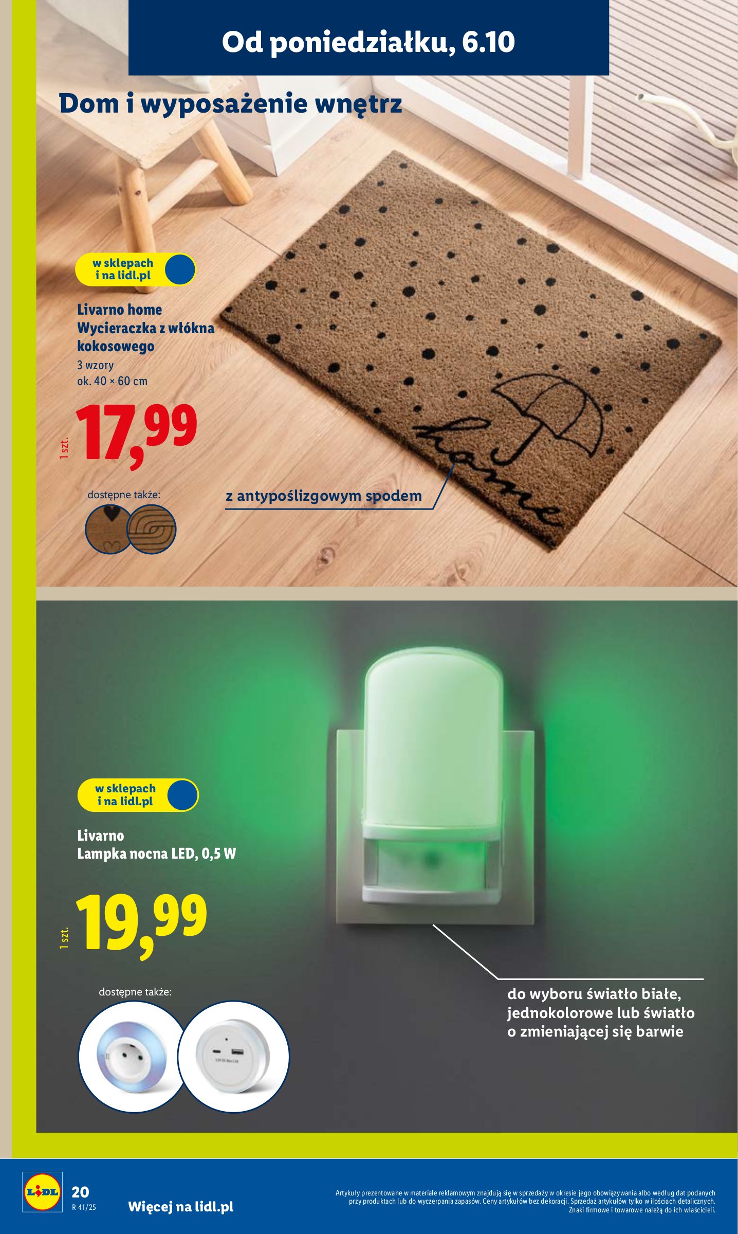 lidl - Gazetka Lidl - Katalog Okazji - ważna od 06.10. do 11.10. - page: 20