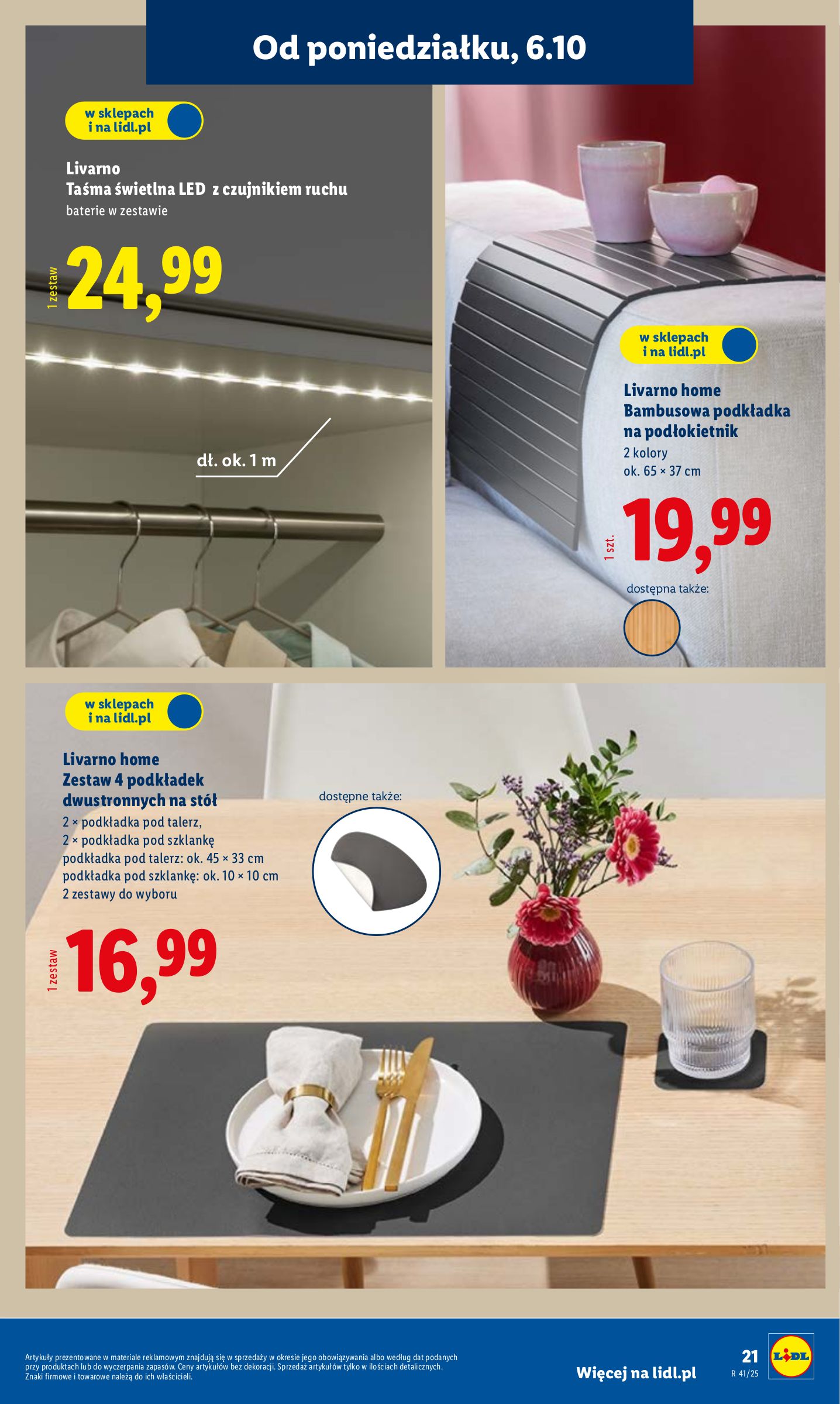 lidl - Gazetka Lidl - Katalog Okazji - ważna od 06.10. do 11.10. - page: 21