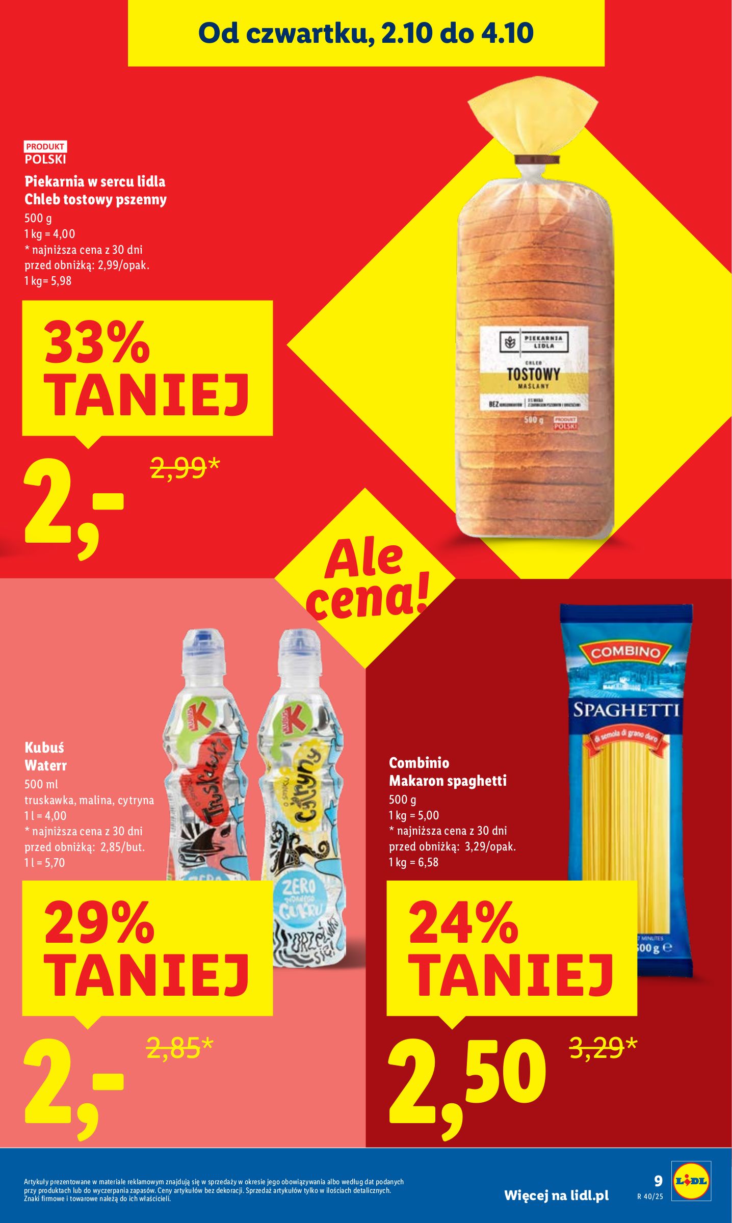 lidl - Gazetka Lidl - ważna od 02.10. do 04.10. - page: 9