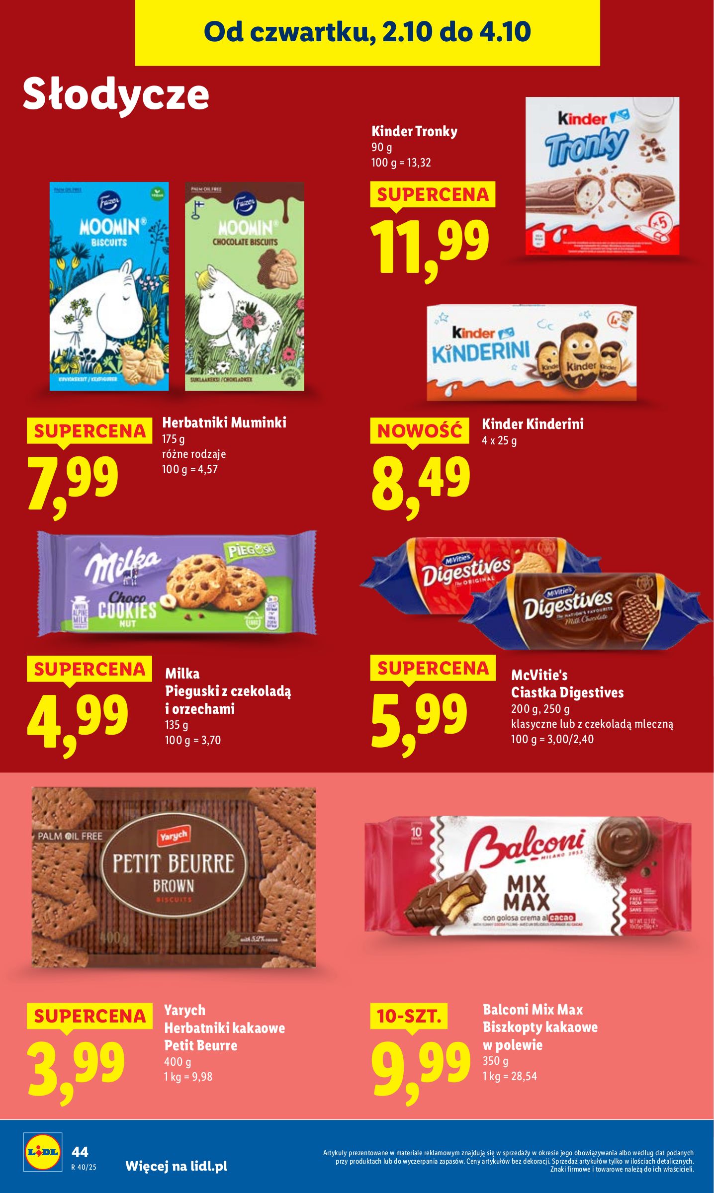 lidl - Gazetka Lidl - ważna od 02.10. do 04.10. - page: 48