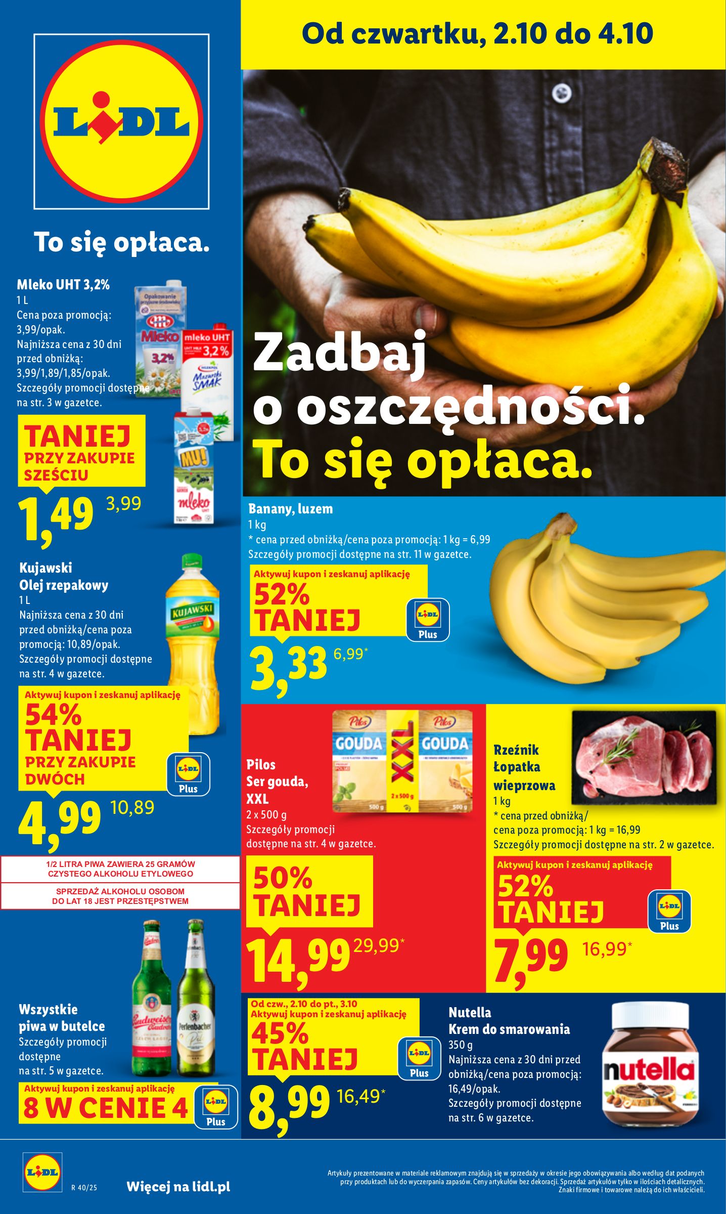 lidl - Gazetka Lidl - ważna od 02.10. do 04.10.