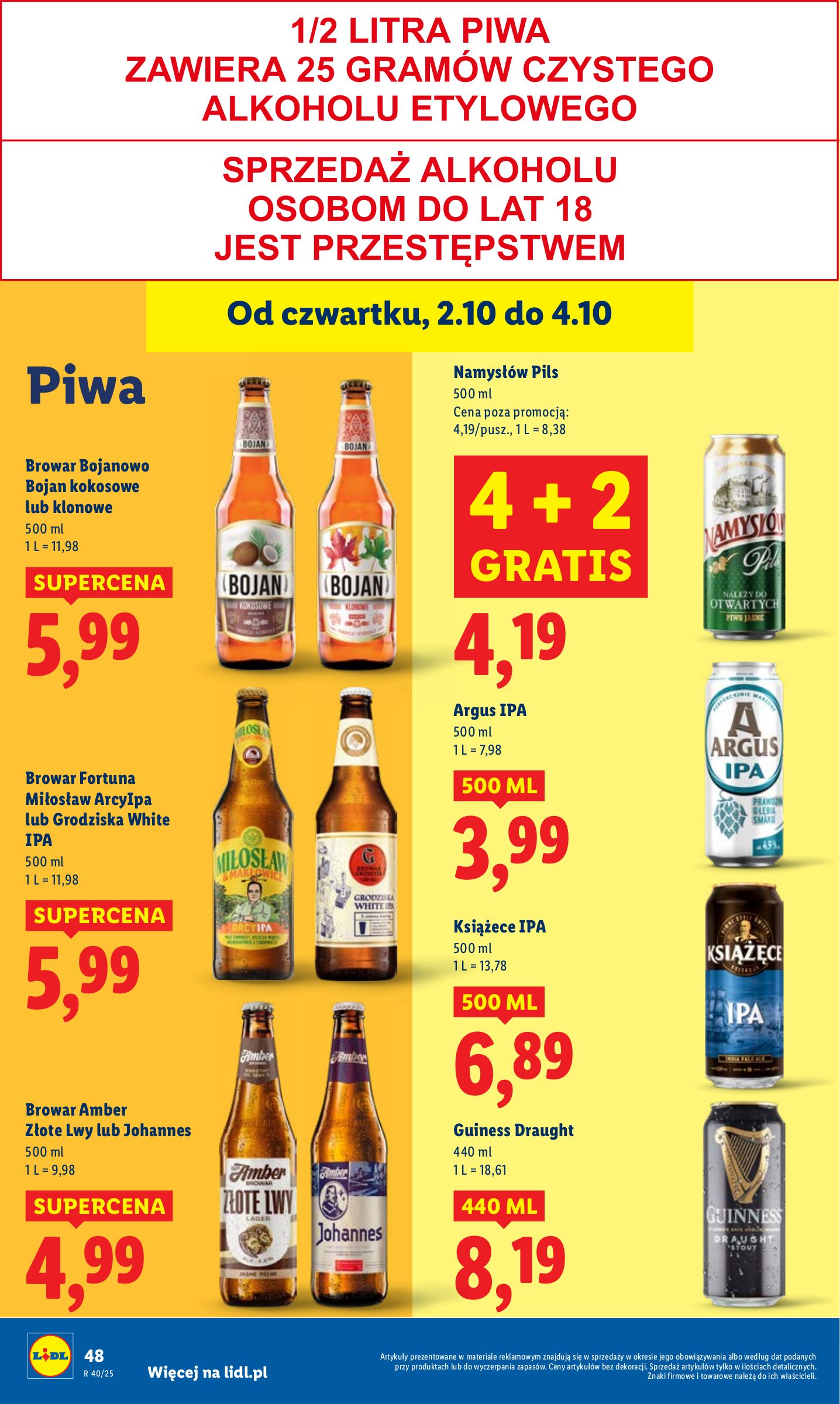 lidl - Gazetka Lidl - ważna od 02.10. do 04.10. - page: 52