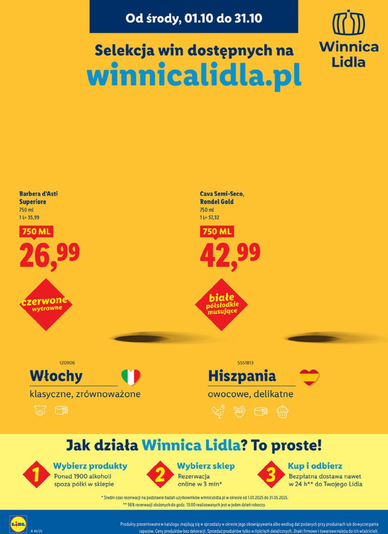 lidl - Gazetka Lidl - Karta win - ważna od 01.10. do 31.10. - page: 19