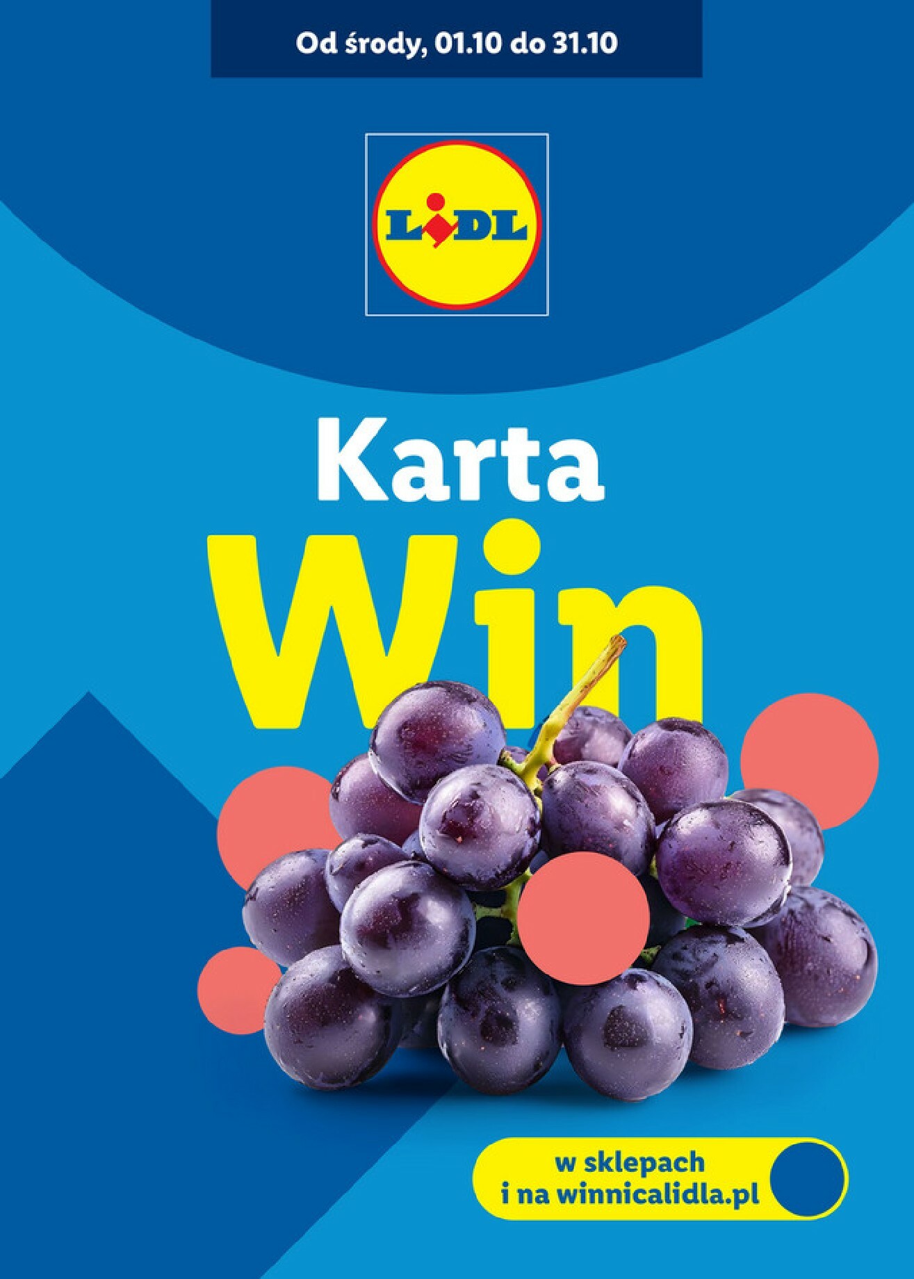 lidl - Gazetka Lidl - Karta win - ważna od 01.10. do 31.10.