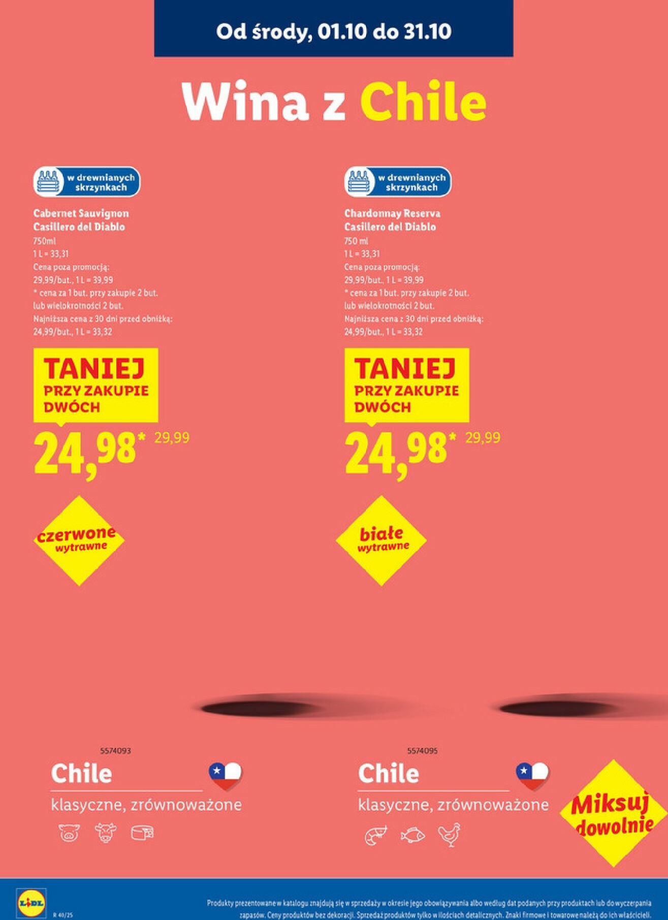 lidl - Gazetka Lidl - Karta win - ważna od 01.10. do 31.10. - page: 17