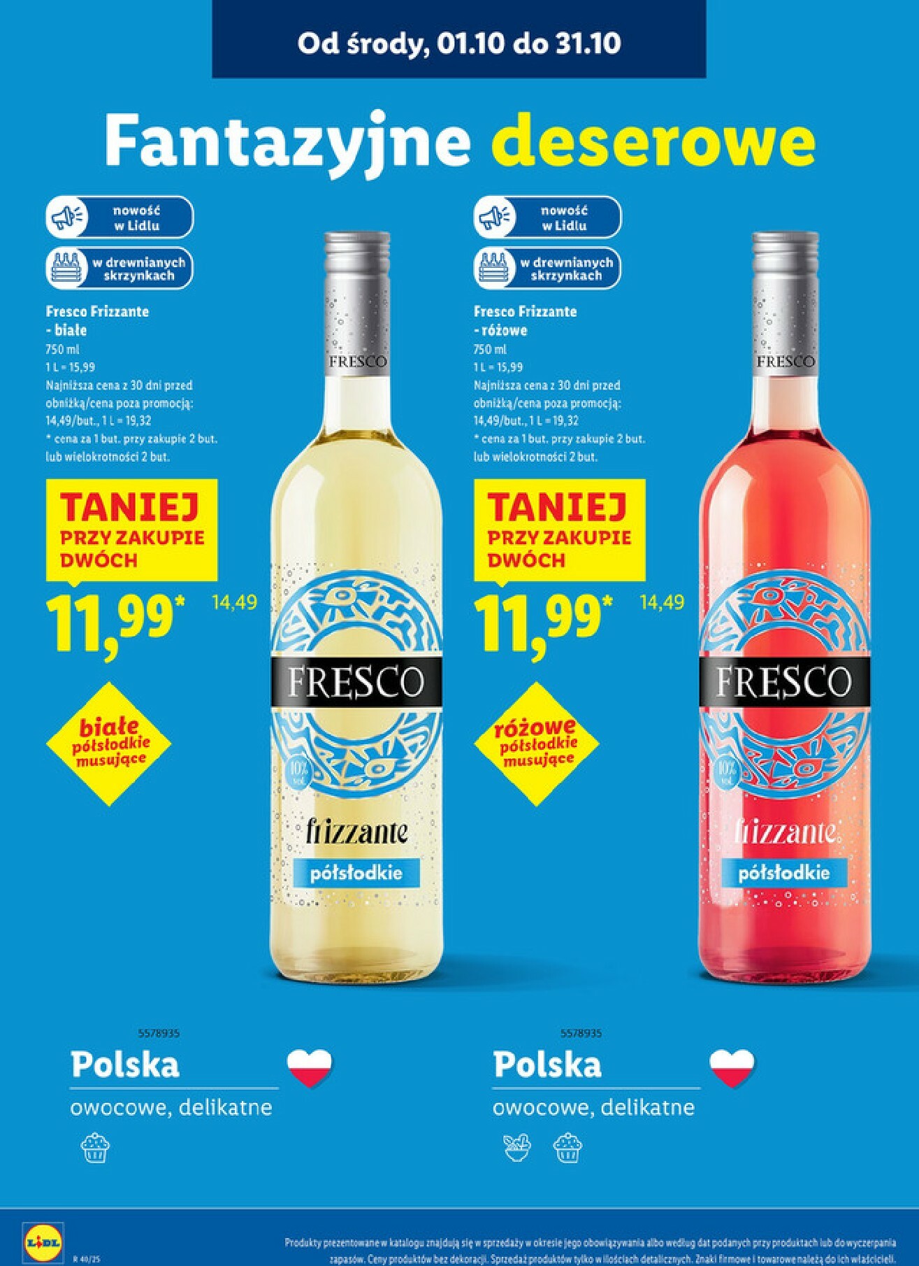 lidl - Gazetka Lidl - Karta win - ważna od 01.10. do 31.10. - page: 14