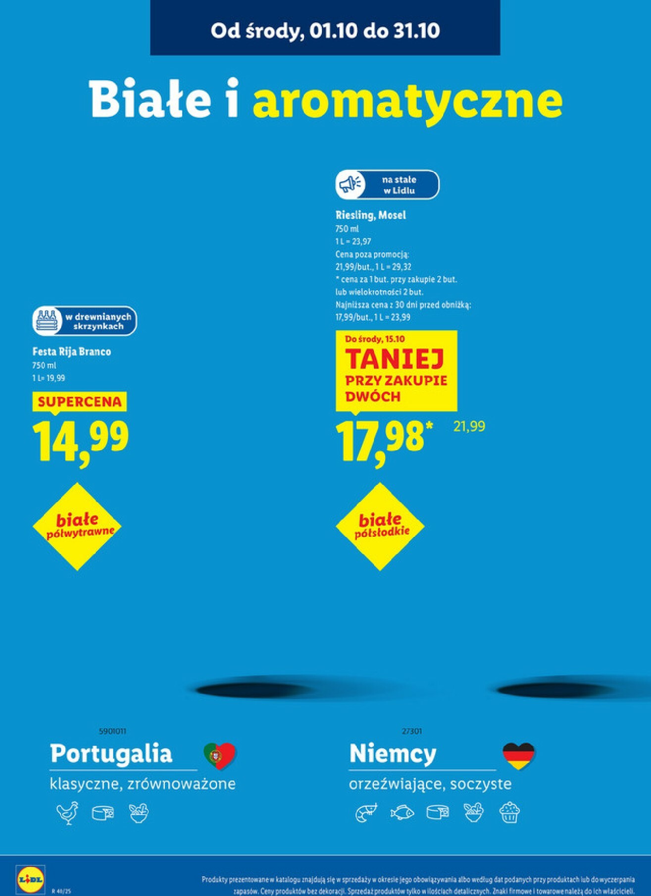 lidl - Gazetka Lidl - Karta win - ważna od 01.10. do 31.10. - page: 12
