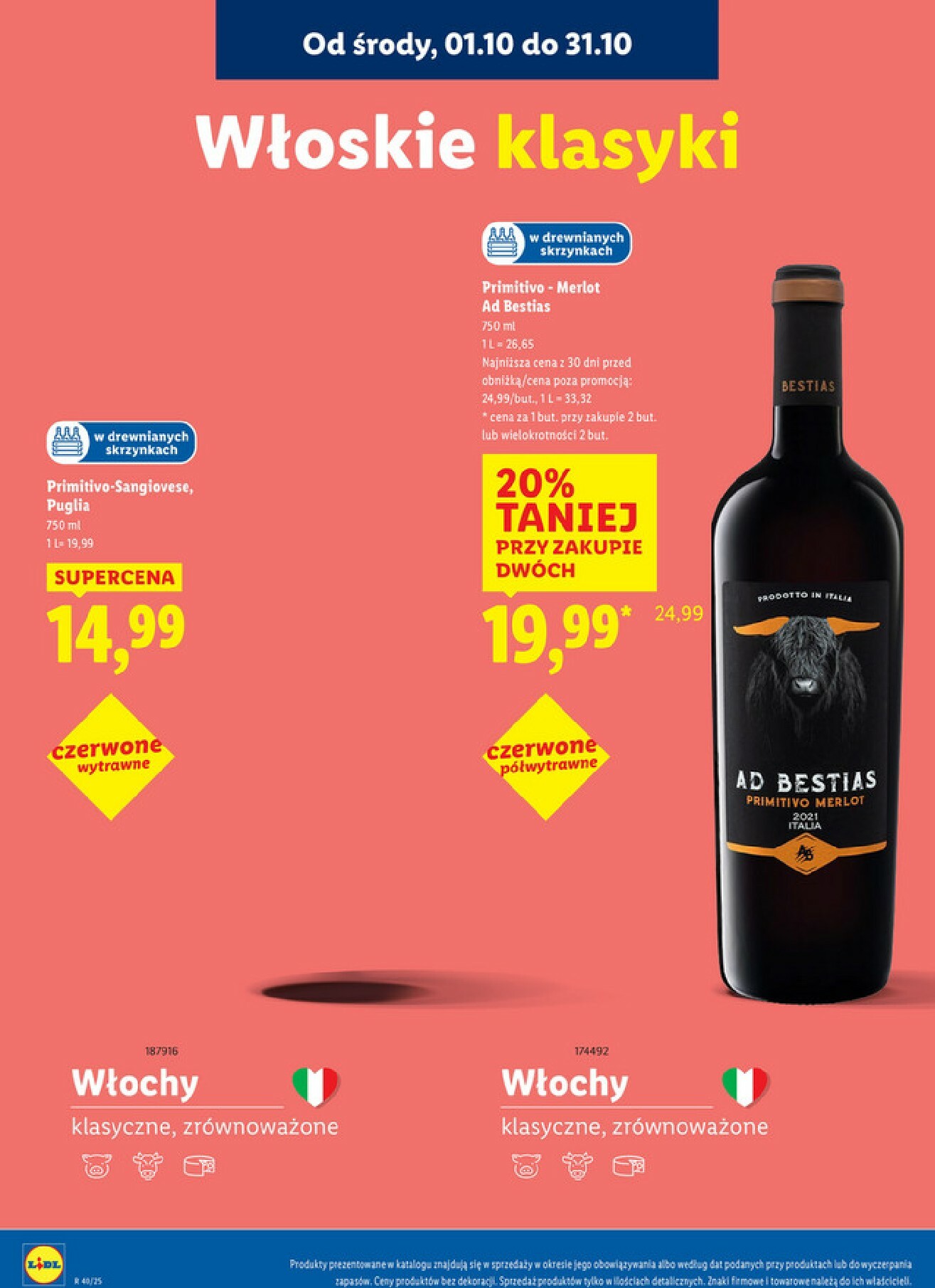 lidl - Gazetka Lidl - Karta win - ważna od 01.10. do 31.10. - page: 7