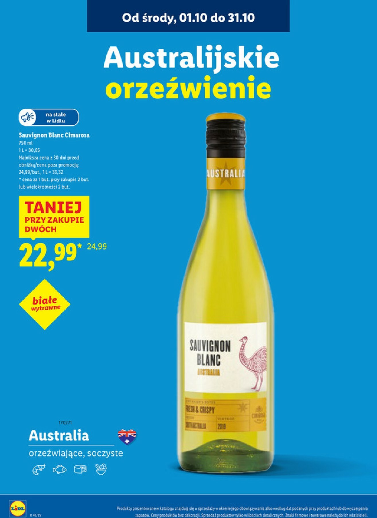 lidl - Gazetka Lidl - Karta win - ważna od 01.10. do 31.10. - page: 16
