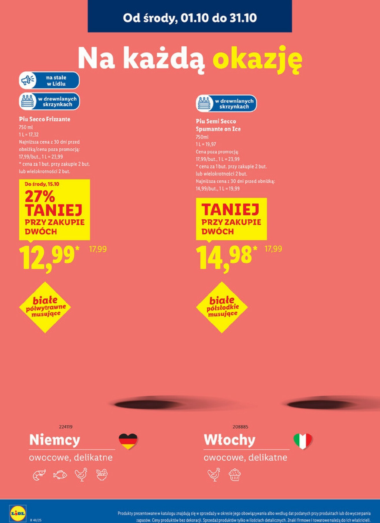lidl - Gazetka Lidl - Karta win - ważna od 01.10. do 31.10. - page: 3