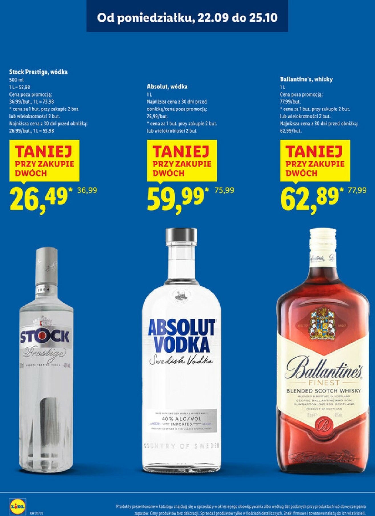 lidl - Gazetka Lidl - Katalog alkoholi mocnych - ważna od 22.09. do 25.10. - page: 3