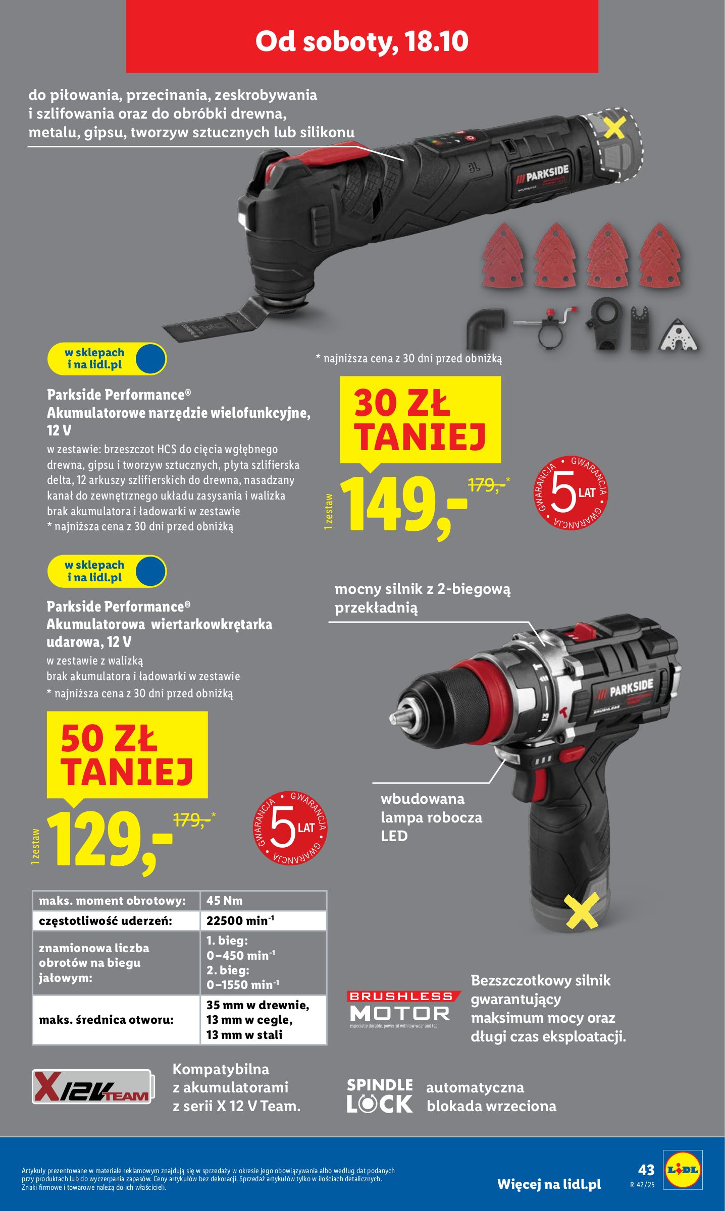 lidl - Gazetka Lidl - Katalog Okazji - ważna od 13.10. do 18.10. - page: 51