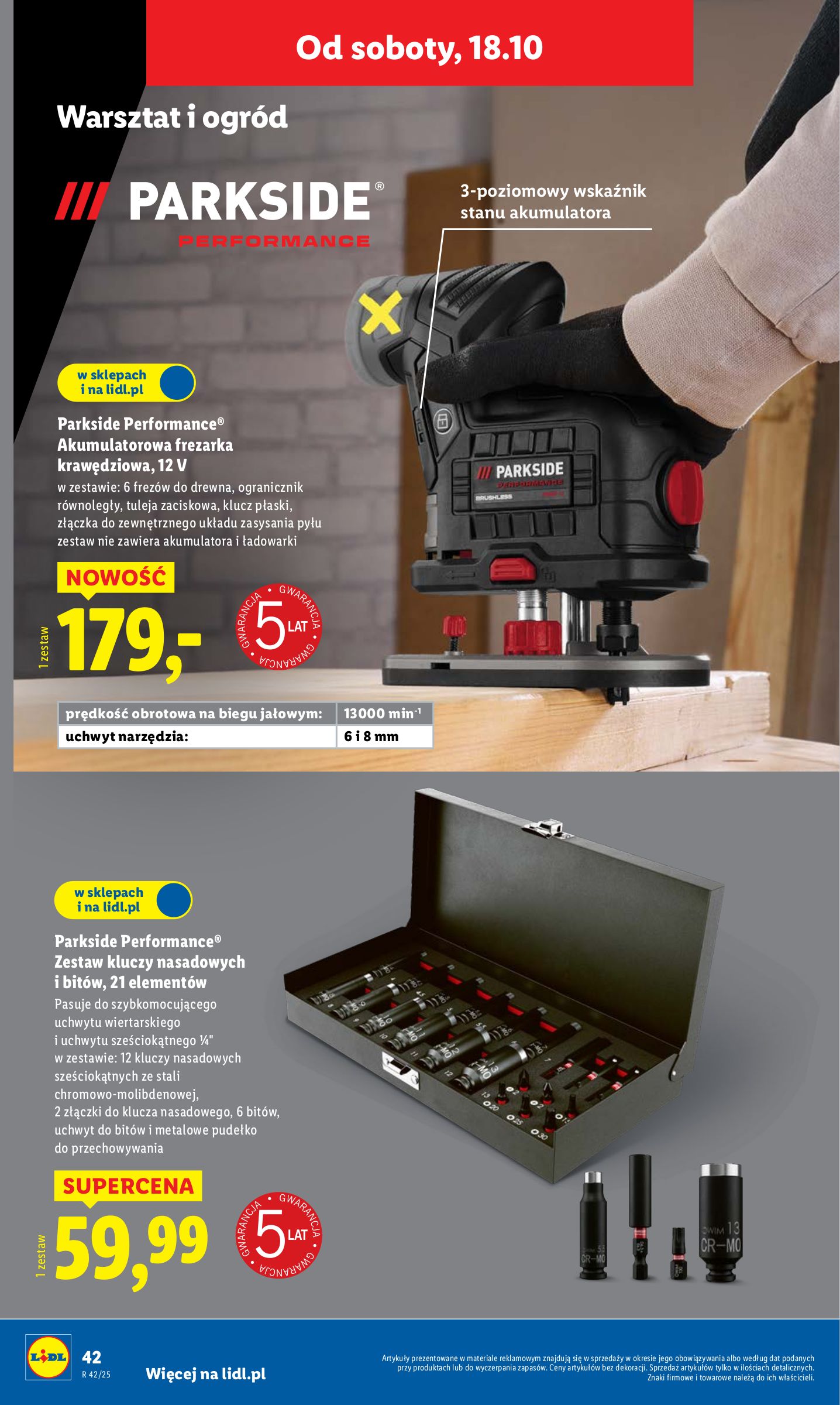 lidl - Gazetka Lidl - Katalog Okazji - ważna od 13.10. do 18.10. - page: 50