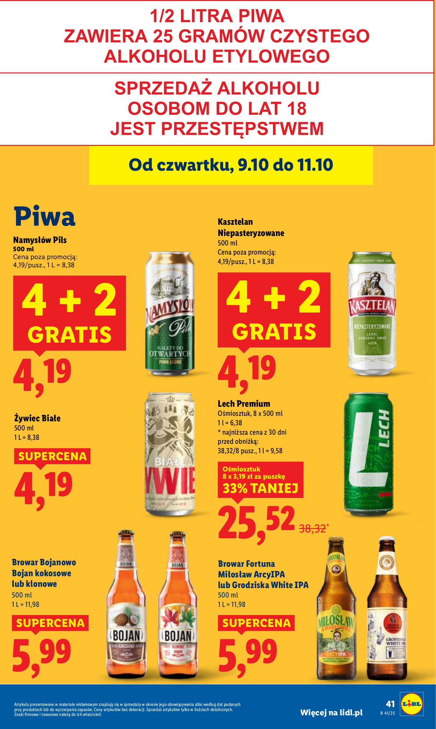 lidl - Gazetka Lidl - ważna od 09.10. do 11.10. - page: 47