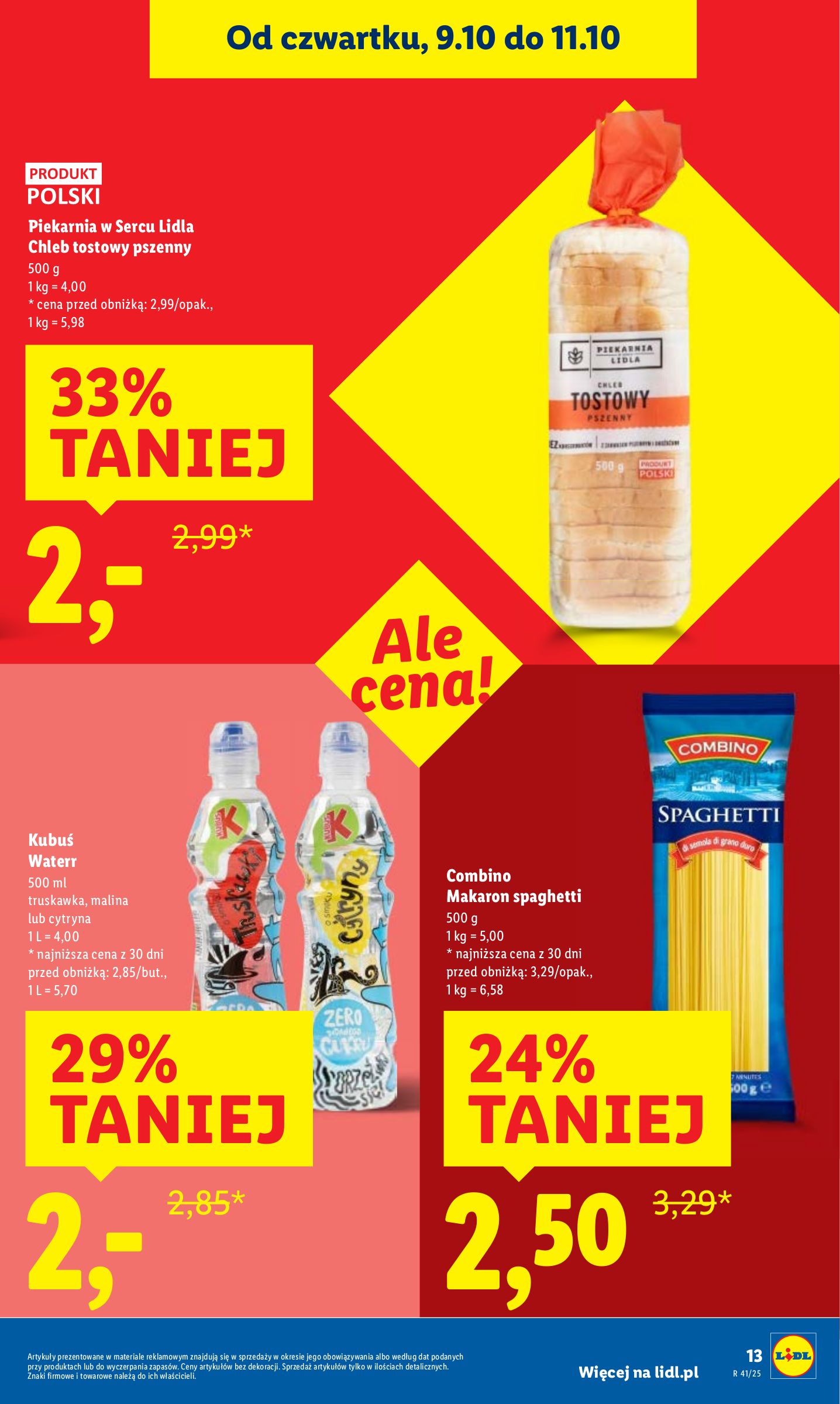 lidl - Gazetka Lidl - ważna od 09.10. do 11.10. - page: 13