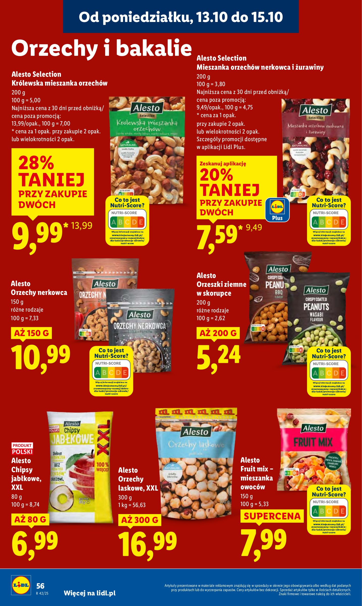 lidl - Gazetka Lidl - ważna od 13.10. do 15.10. - page: 56 lidl - Gazetka Lidl - ważna od 13.10. do 15.10. - page: 56