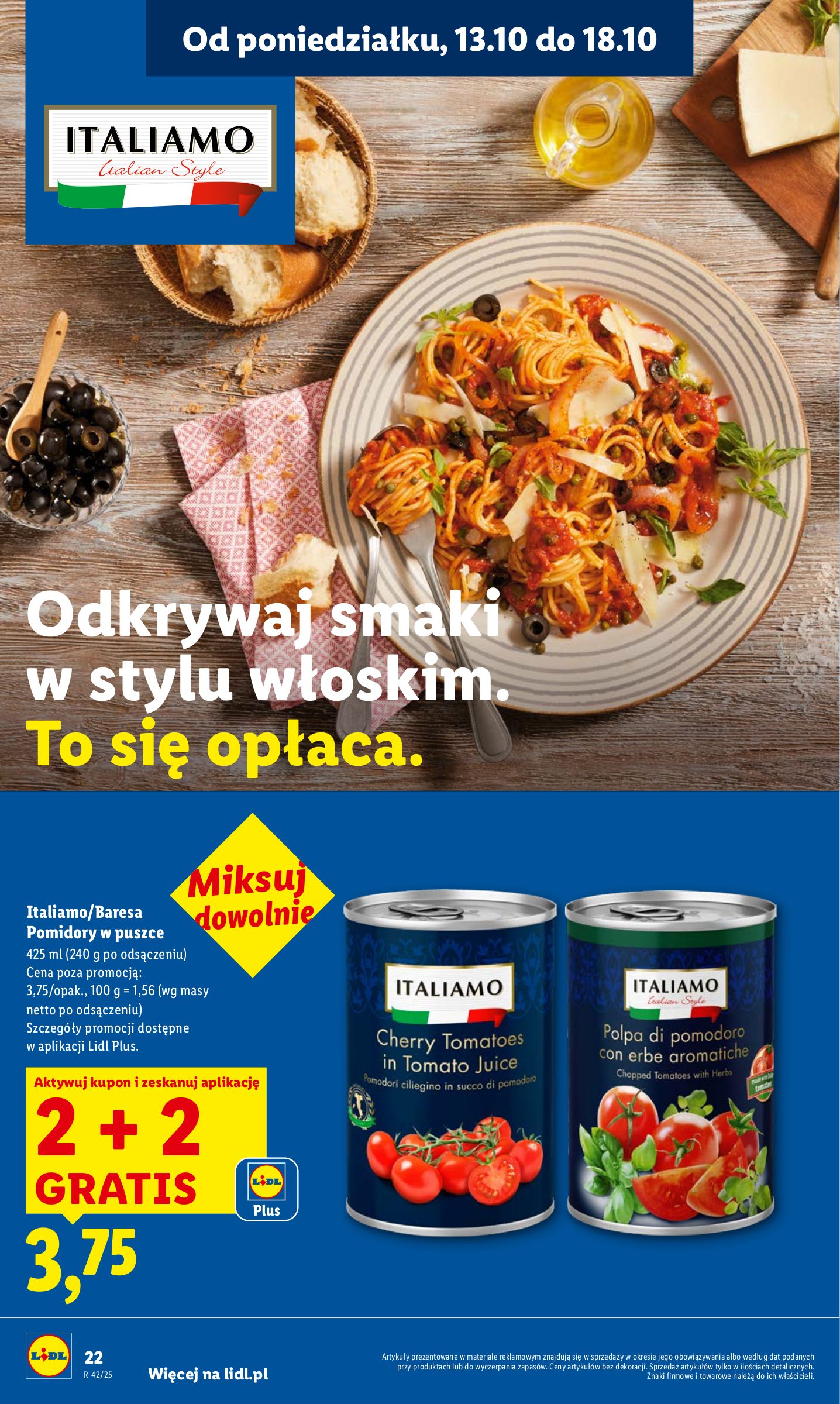 lidl - Gazetka Lidl - ważna od 13.10. do 15.10. - page: 22 lidl - Gazetka Lidl - ważna od 13.10. do 15.10. - page: 22