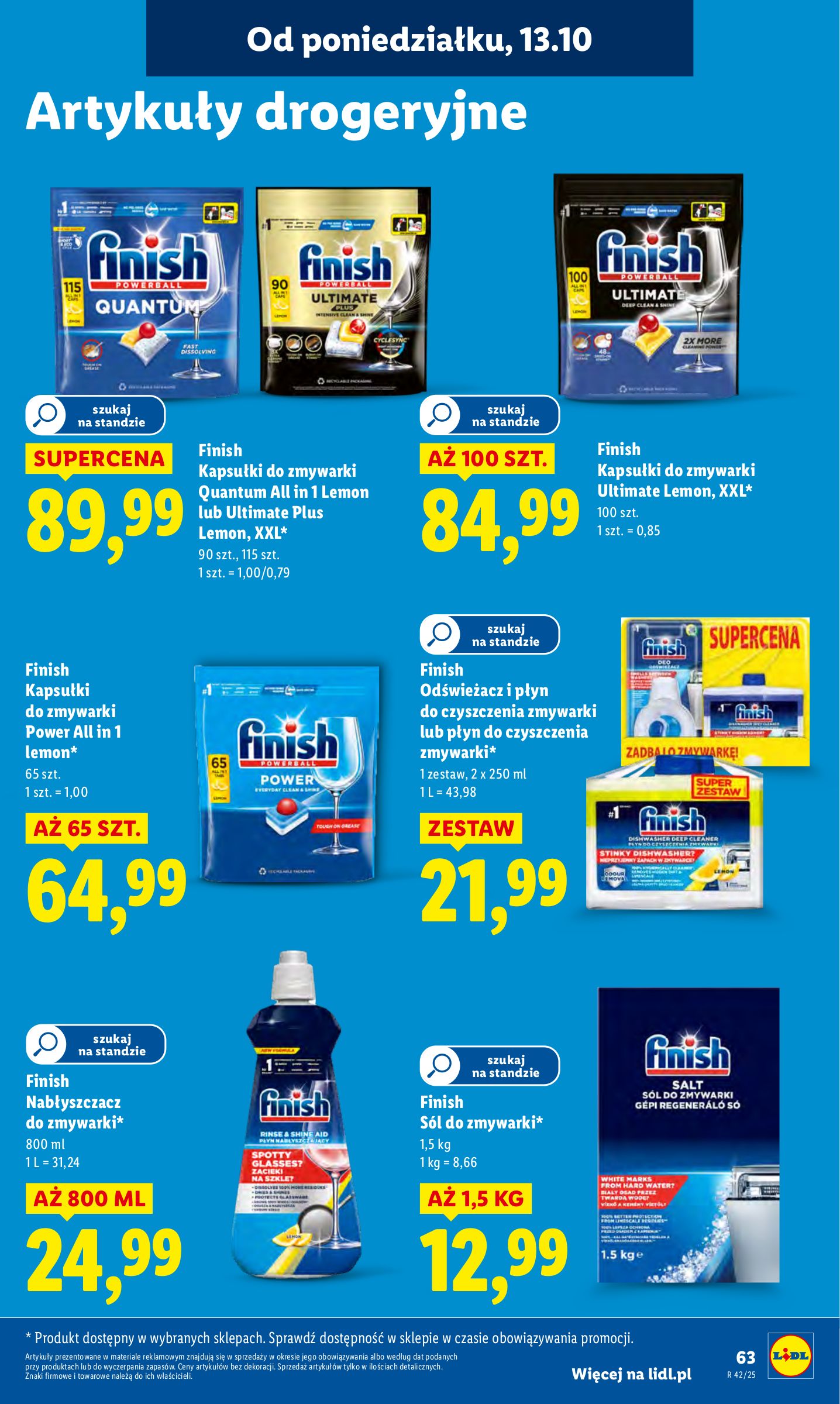 lidl - Gazetka Lidl - ważna od 13.10. do 15.10. - page: 63 lidl - Gazetka Lidl - ważna od 13.10. do 15.10. - page: 63