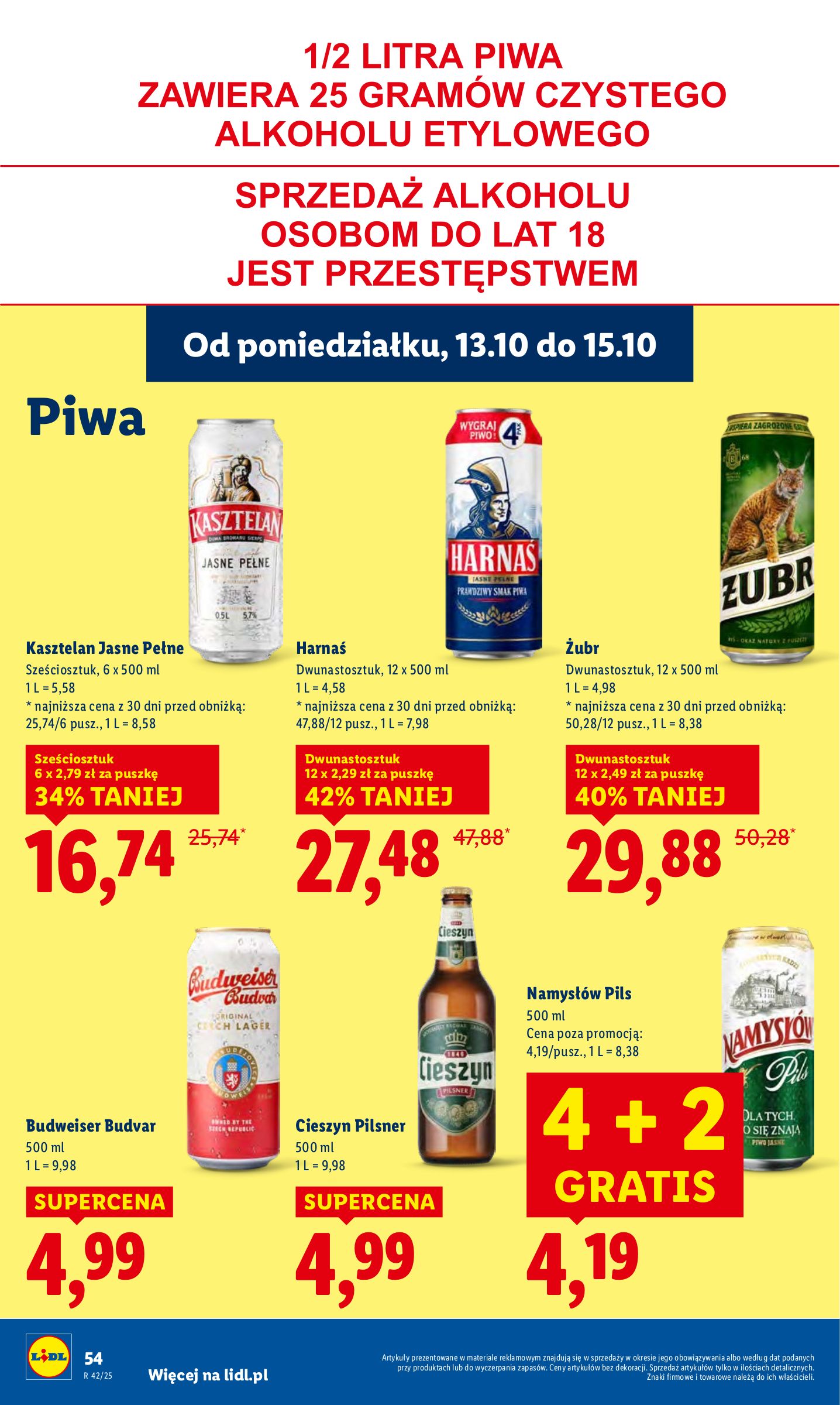 lidl - Gazetka Lidl - ważna od 13.10. do 15.10. - page: 54 lidl - Gazetka Lidl - ważna od 13.10. do 15.10. - page: 54