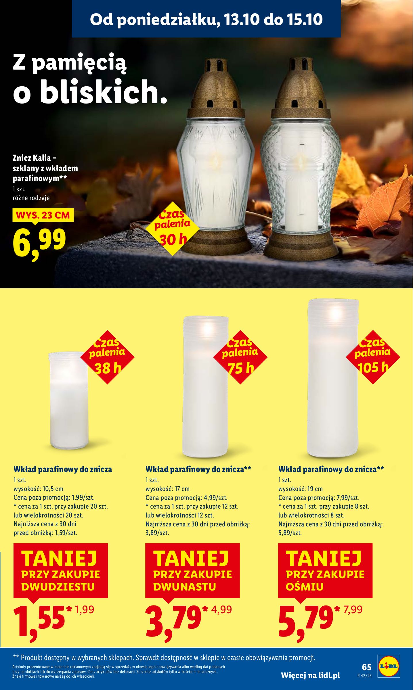 lidl - Gazetka Lidl - ważna od 13.10. do 15.10. - page: 65 lidl - Gazetka Lidl - ważna od 13.10. do 15.10. - page: 65