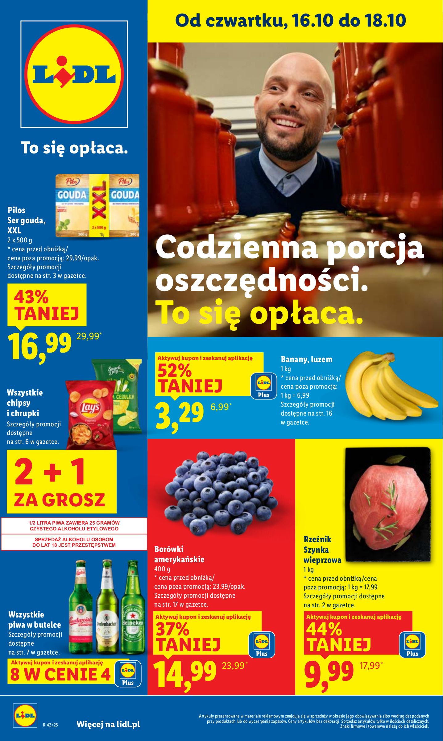 lidl - Gazetka Lidl - ważna od 16.10. do 18.10.