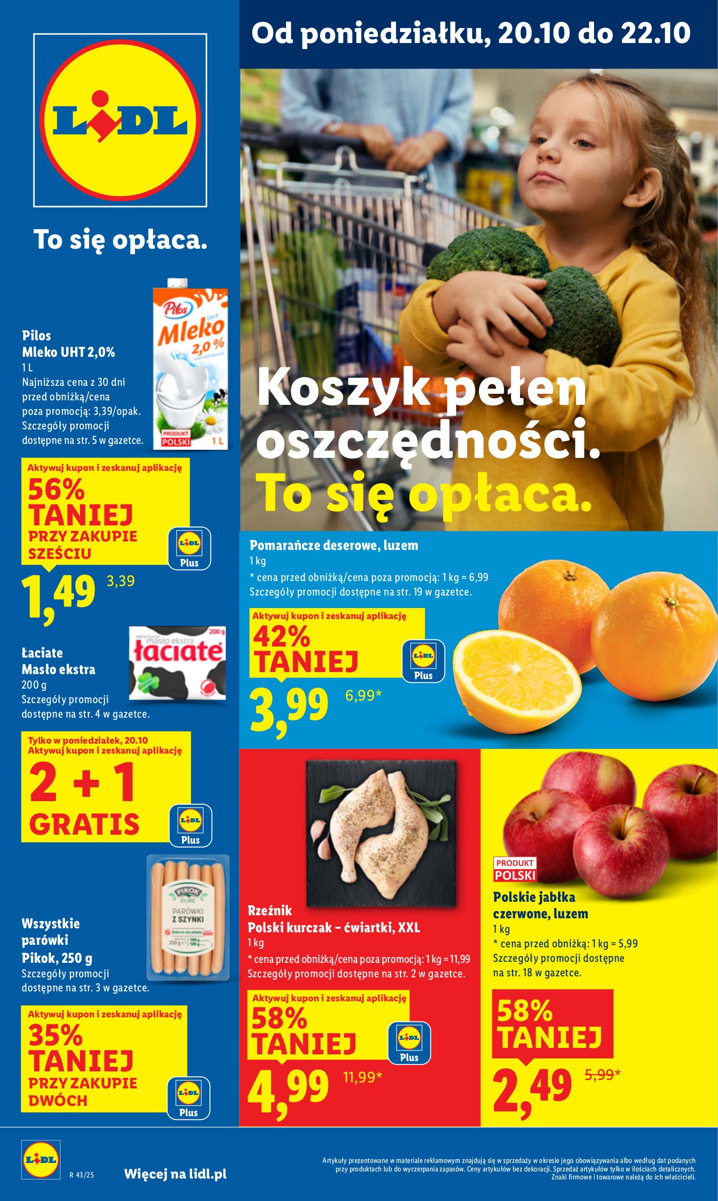 lidl - Gazetka Lidl - ważna od 20.10. do 22.10.