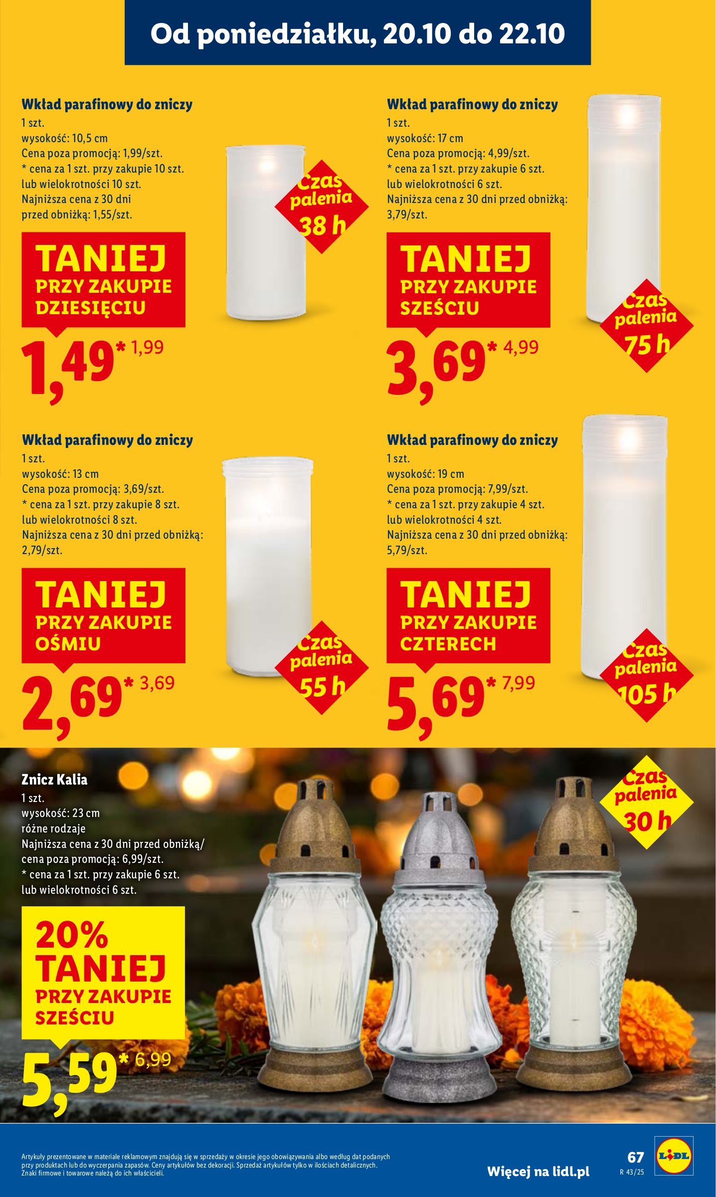 lidl - Gazetka Lidl - ważna od 20.10. do 22.10. - page: 67 lidl - Gazetka Lidl - ważna od 20.10. do 22.10. - page: 67