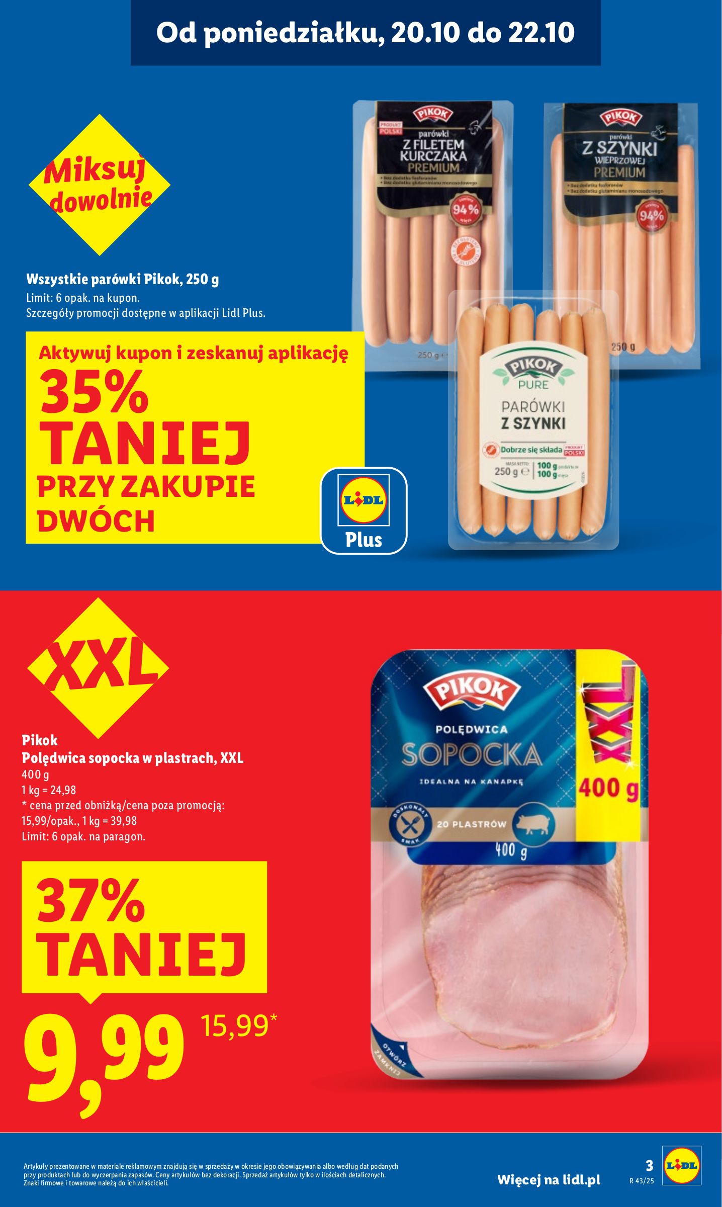 lidl - Gazetka Lidl - ważna od 20.10. do 22.10. - page: 3 lidl - Gazetka Lidl - ważna od 20.10. do 22.10. - page: 3