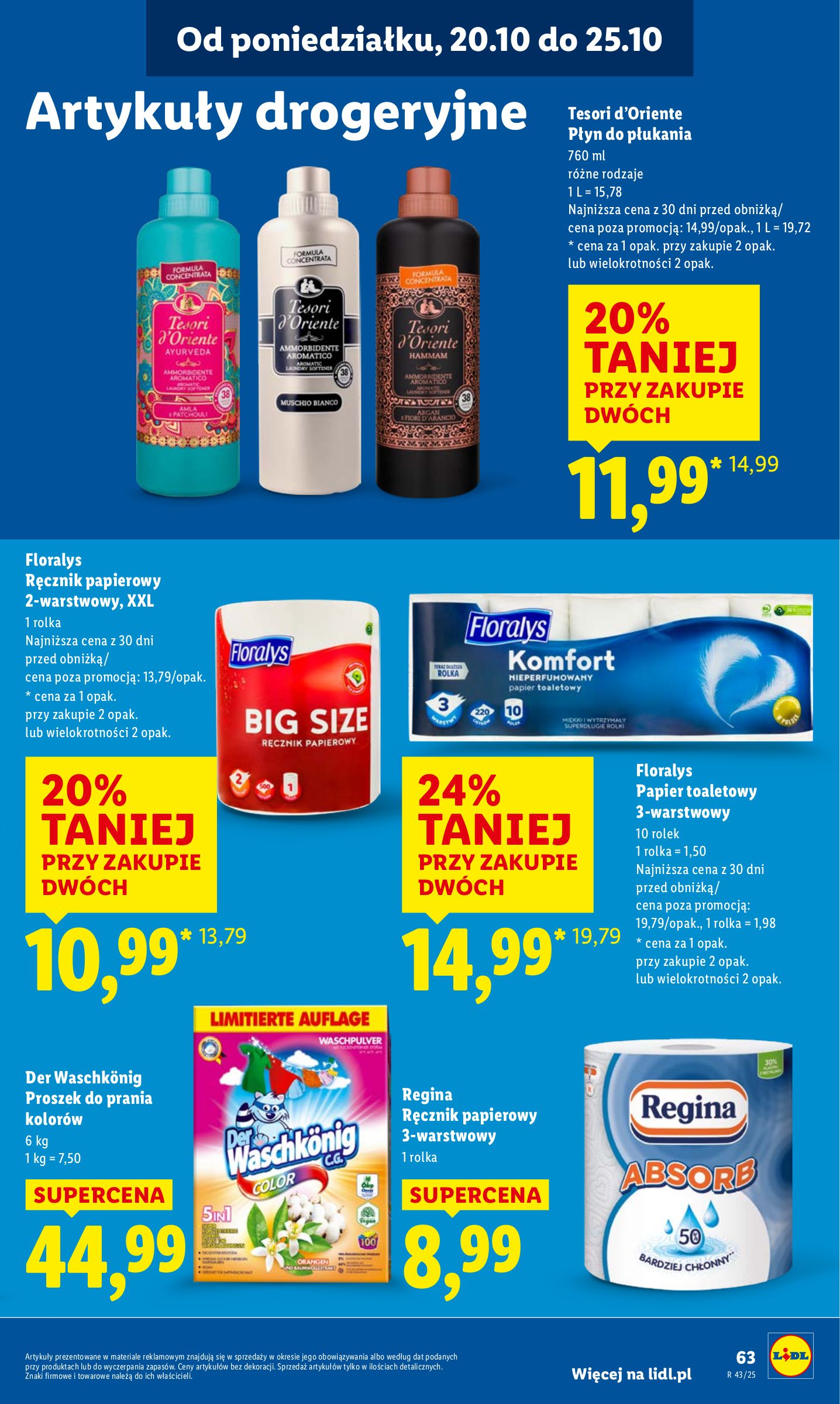 lidl - Gazetka Lidl - ważna od 20.10. do 22.10. - page: 63 lidl - Gazetka Lidl - ważna od 20.10. do 22.10. - page: 63