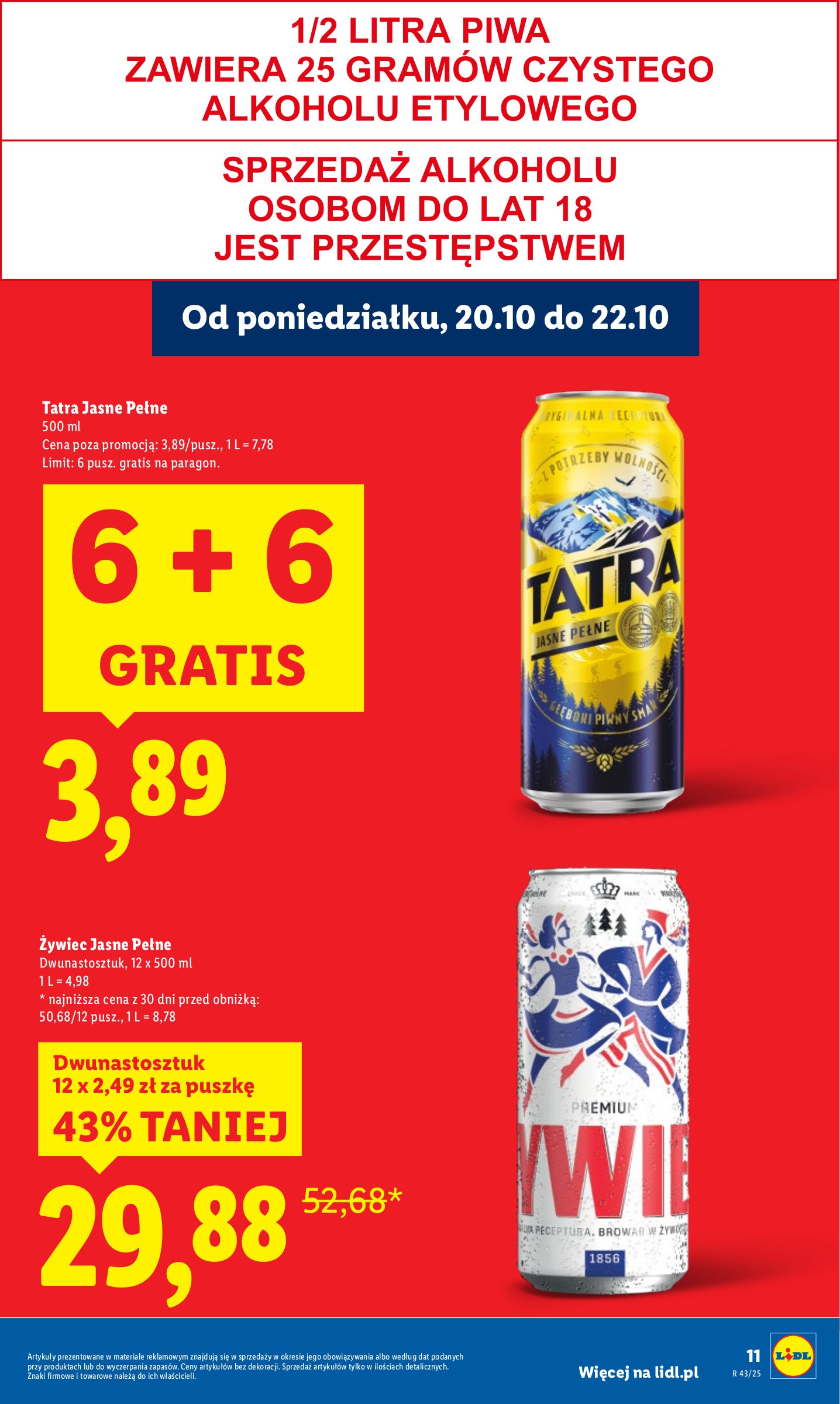 lidl - Gazetka Lidl - ważna od 20.10. do 22.10. - page: 11 lidl - Gazetka Lidl - ważna od 20.10. do 22.10. - page: 11