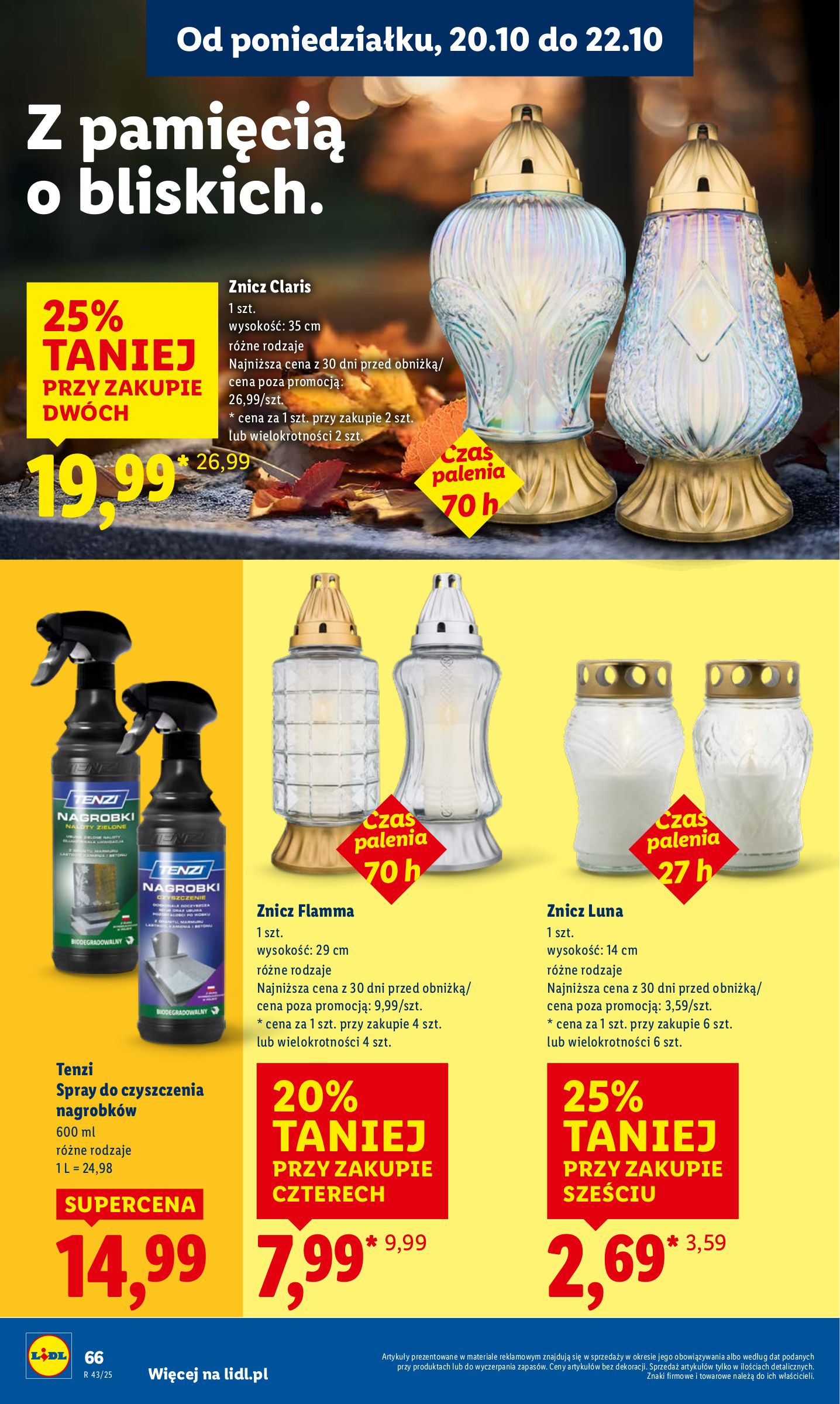 lidl - Gazetka Lidl - ważna od 20.10. do 22.10. - page: 66 lidl - Gazetka Lidl - ważna od 20.10. do 22.10. - page: 66