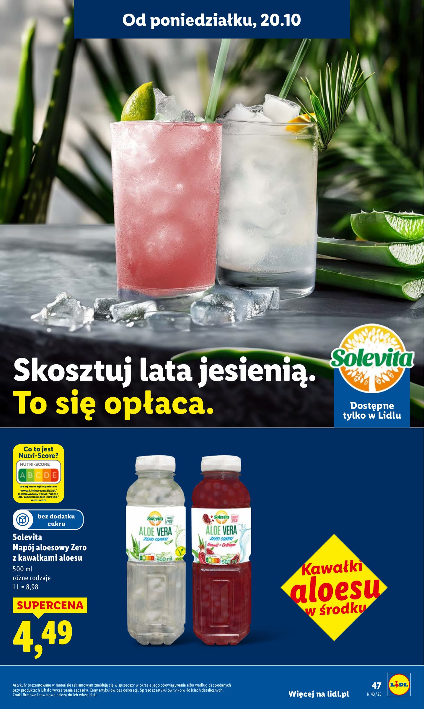 lidl - Gazetka Lidl - ważna od 20.10. do 22.10. - page: 47 lidl - Gazetka Lidl - ważna od 20.10. do 22.10. - page: 47