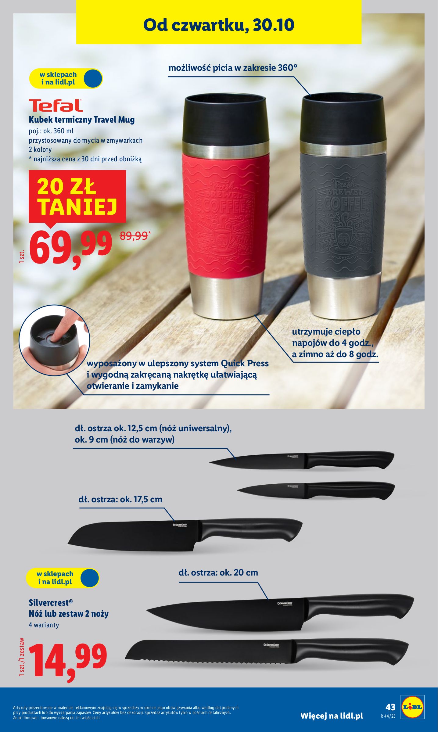 lidl - Gazetka Lidl - Katalog Okazji - ważna od 27.10. do 31.10. - page: 47 lidl - Gazetka Lidl - Katalog Okazji - ważna od 27.10. do 31.10. - page: 47