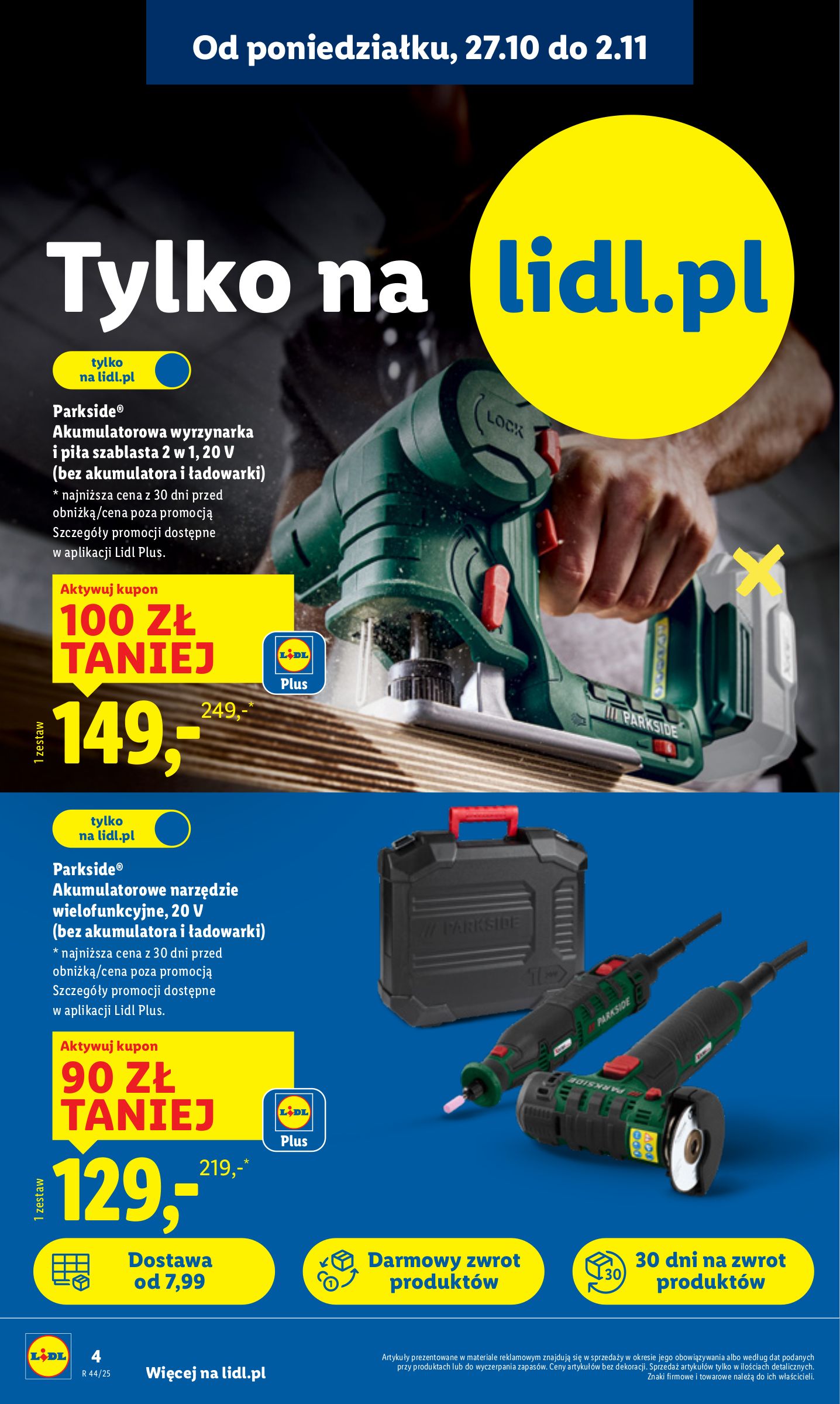 lidl - Gazetka Lidl - Katalog Okazji - ważna od 27.10. do 31.10. - page: 4 lidl - Gazetka Lidl - Katalog Okazji - ważna od 27.10. do 31.10. - page: 4