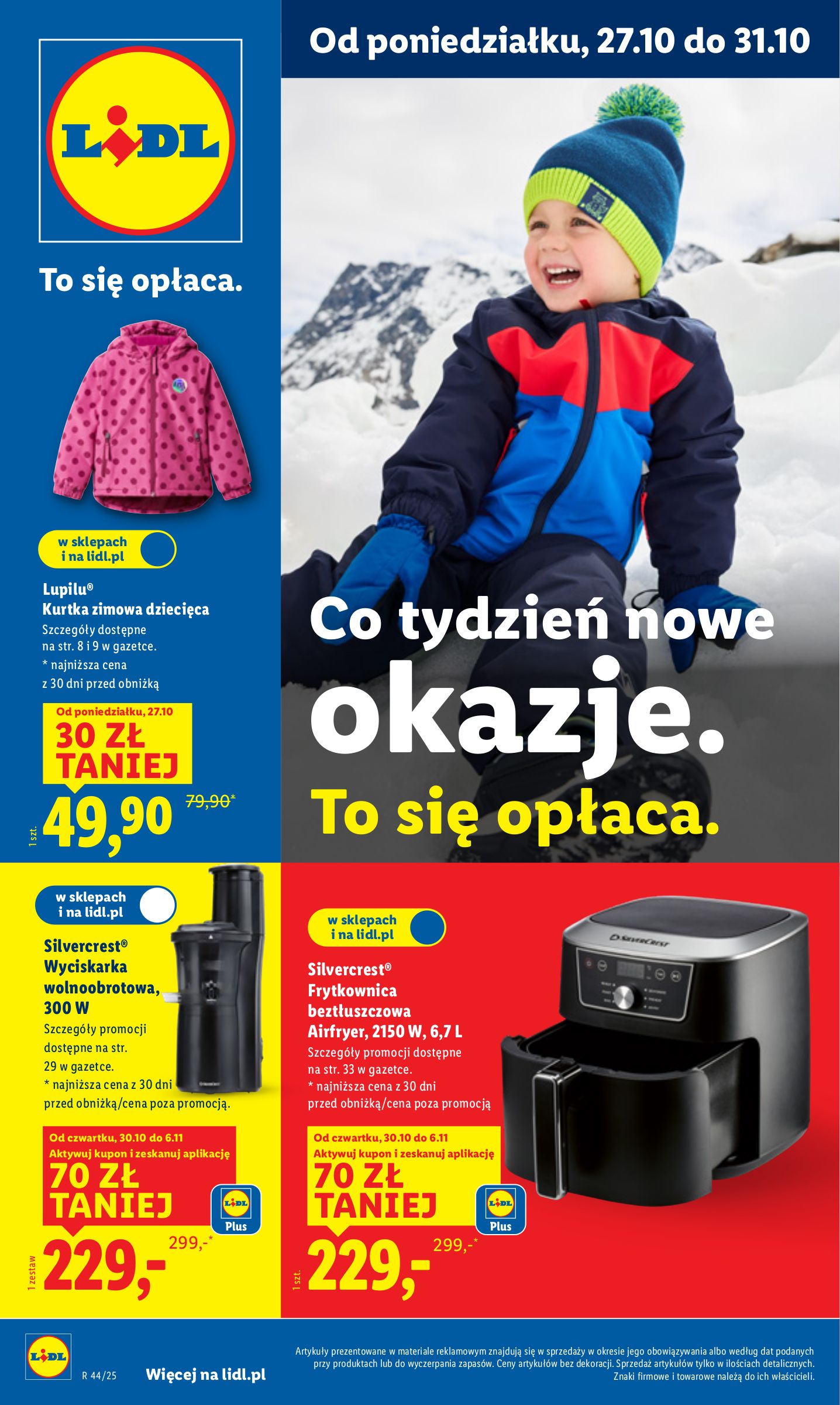 lidl - Gazetka Lidl - Katalog Okazji - ważna od 27.10. do 31.10.