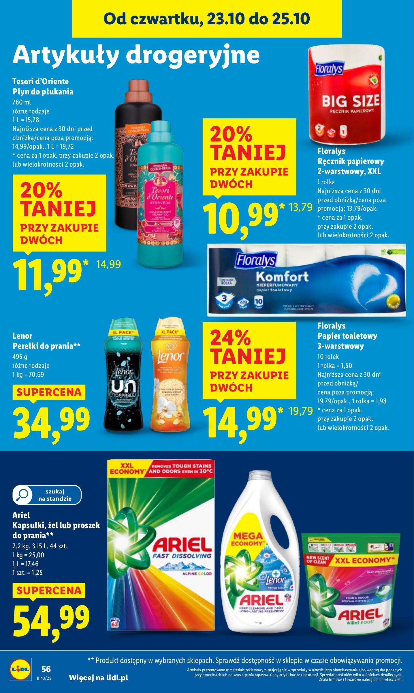 lidl - Gazetka Lidl - ważna od 23.10. do 25.10. - page: 60 lidl - Gazetka Lidl - ważna od 23.10. do 25.10. - page: 60