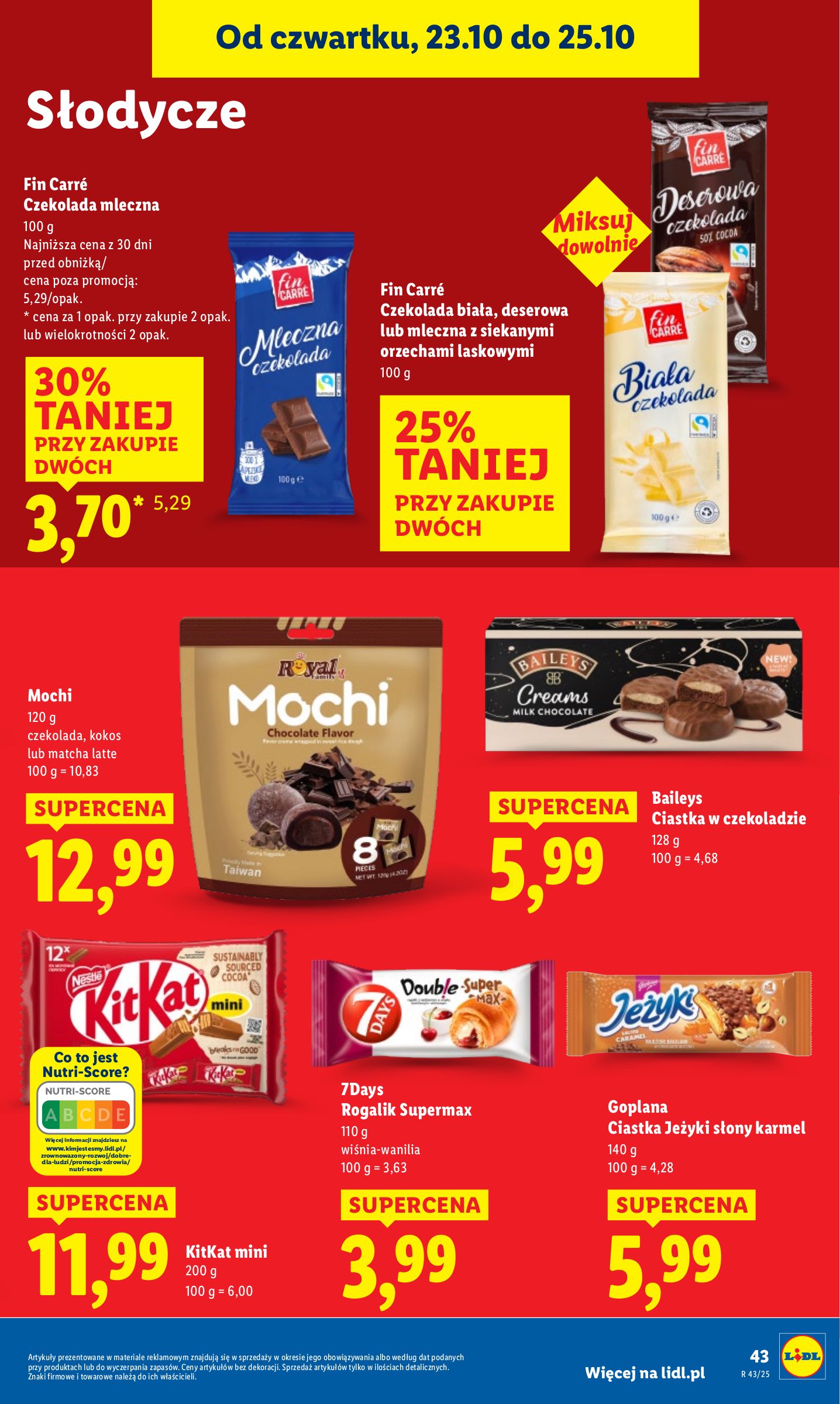 lidl - Gazetka Lidl - ważna od 23.10. do 25.10. - page: 47 lidl - Gazetka Lidl - ważna od 23.10. do 25.10. - page: 47
