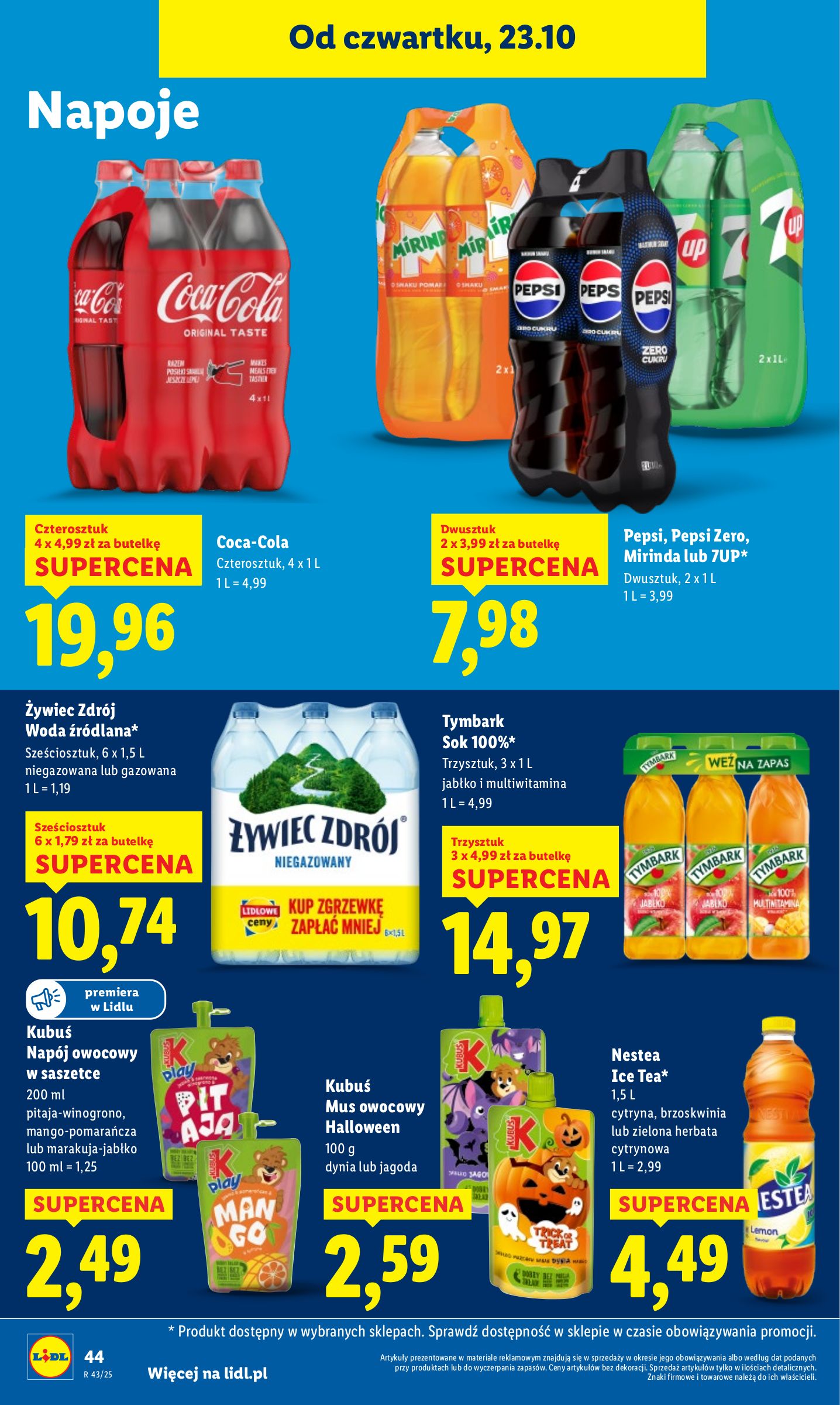 lidl - Gazetka Lidl - ważna od 23.10. do 25.10. - page: 48 lidl - Gazetka Lidl - ważna od 23.10. do 25.10. - page: 48