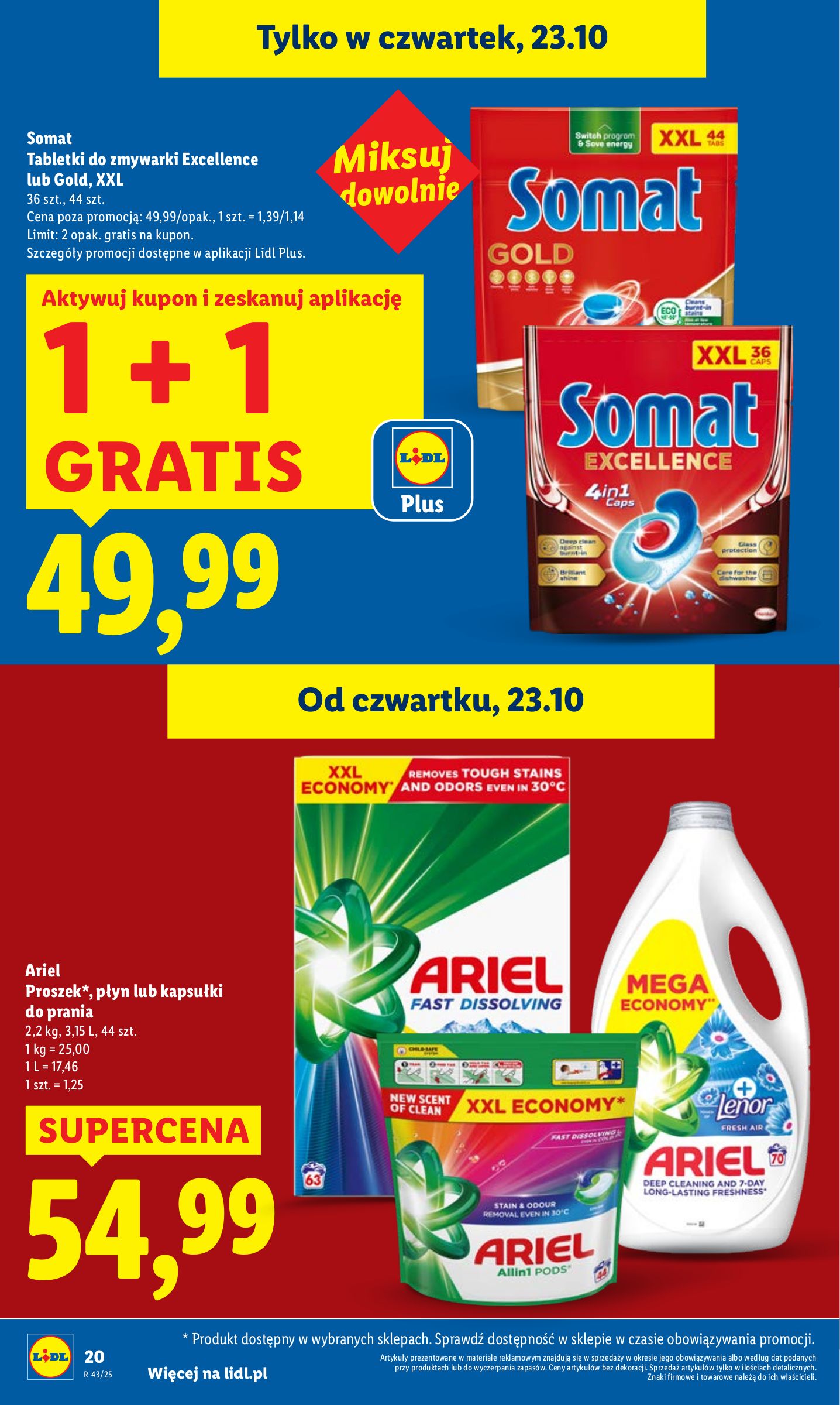 lidl - Gazetka Lidl - ważna od 23.10. do 25.10. - page: 20 lidl - Gazetka Lidl - ważna od 23.10. do 25.10. - page: 20