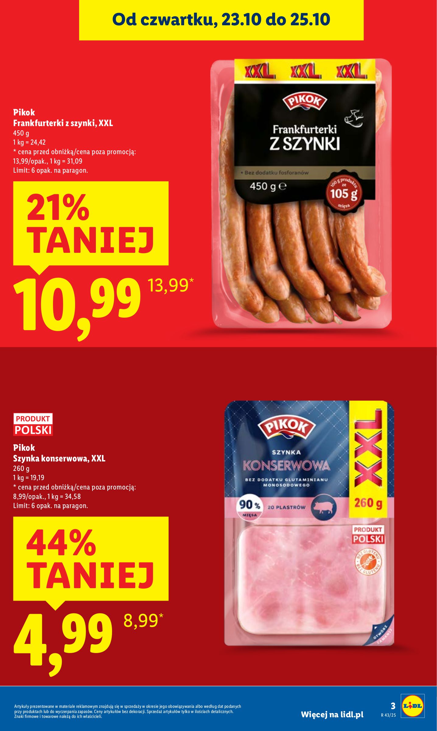 lidl - Gazetka Lidl - ważna od 23.10. do 25.10. - page: 3 lidl - Gazetka Lidl - ważna od 23.10. do 25.10. - page: 3