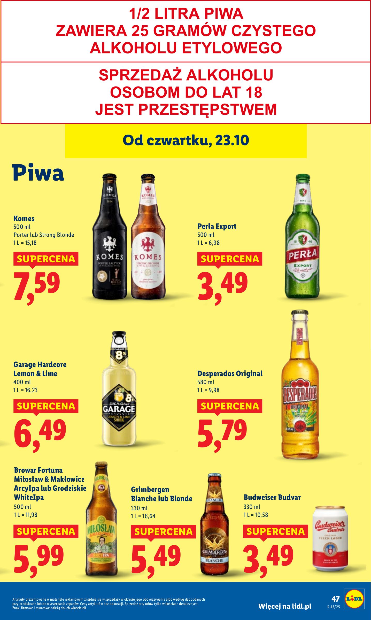 lidl - Gazetka Lidl - ważna od 23.10. do 25.10. - page: 51 lidl - Gazetka Lidl - ważna od 23.10. do 25.10. - page: 51