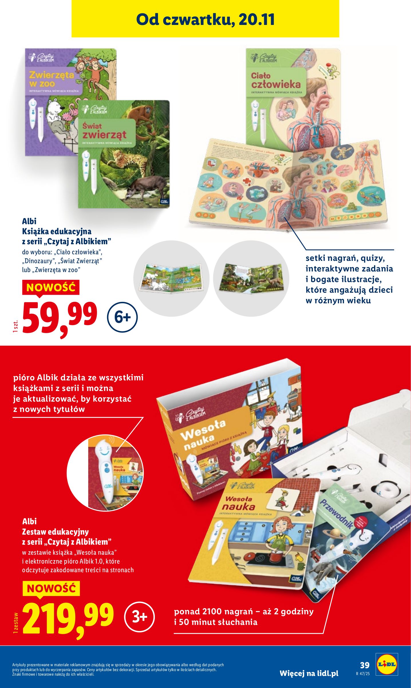 lidl - Gazetka Lidl - Katalog Zabawki - ważna od 03.11. do 24.12. - page: 39 lidl - Gazetka Lidl - Katalog Zabawki - ważna od 03.11. do 24.12. - page: 39