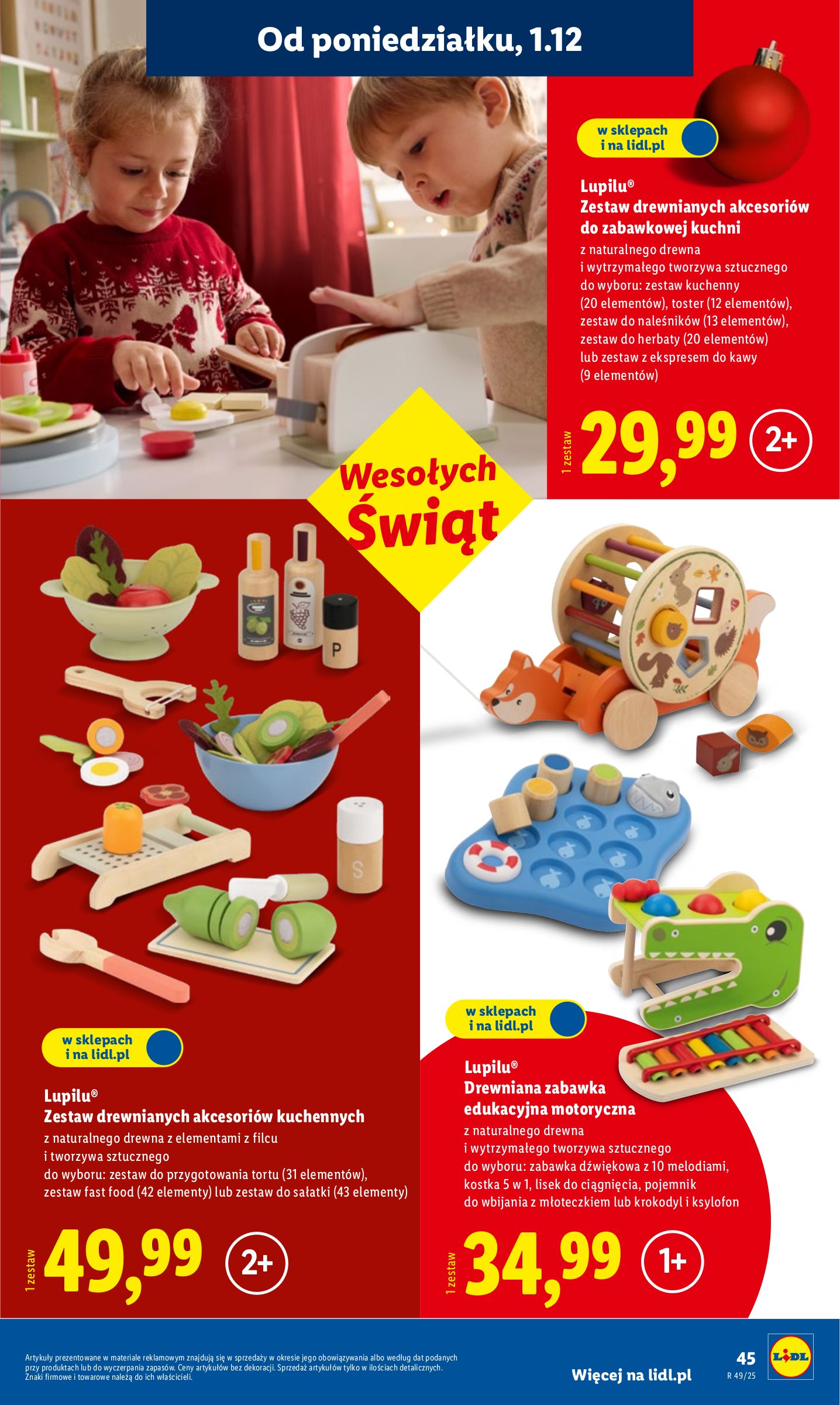 lidl - Gazetka Lidl - Katalog Zabawki - ważna od 03.11. do 24.12. - page: 45 lidl - Gazetka Lidl - Katalog Zabawki - ważna od 03.11. do 24.12. - page: 45