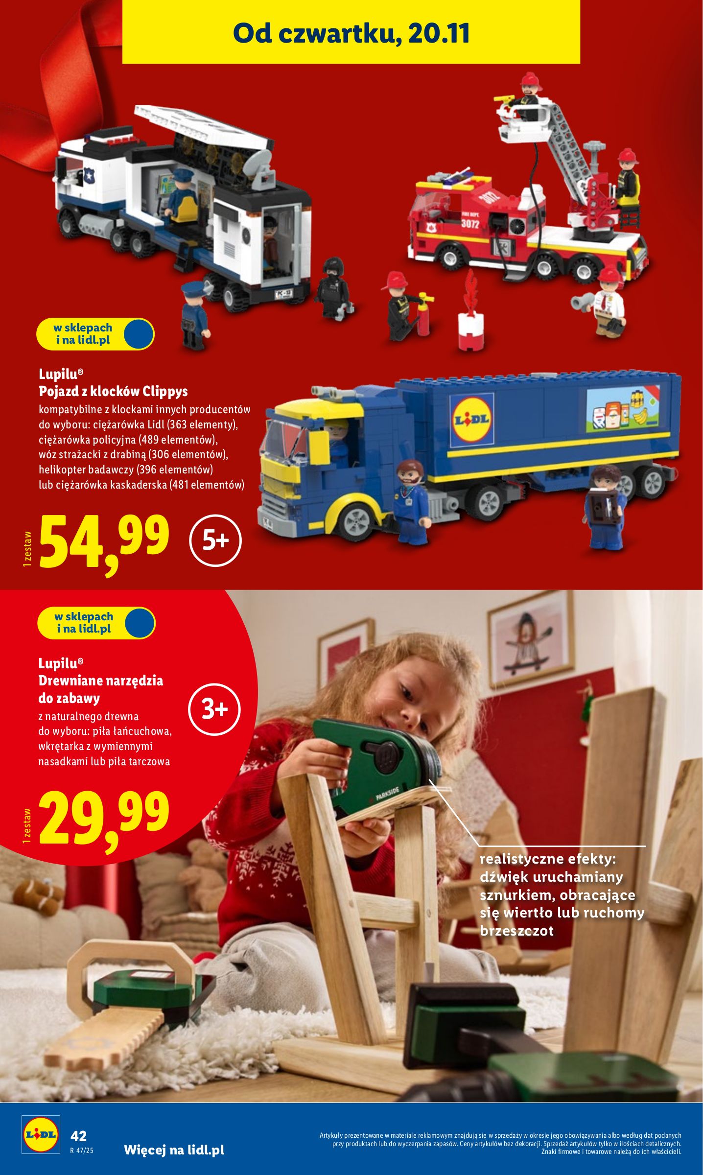 lidl - Gazetka Lidl - Katalog Zabawki - ważna od 03.11. do 24.12. - page: 42 lidl - Gazetka Lidl - Katalog Zabawki - ważna od 03.11. do 24.12. - page: 42