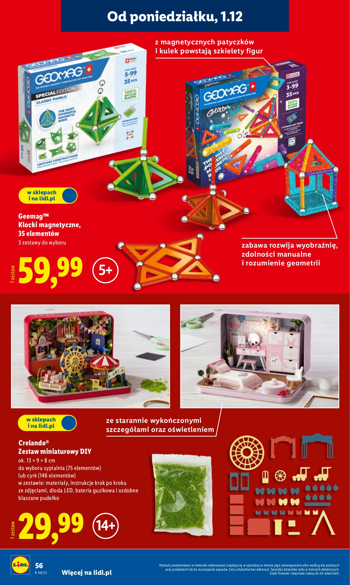 lidl - Gazetka Lidl - Katalog Zabawki - ważna od 03.11. do 24.12. - page: 56 lidl - Gazetka Lidl - Katalog Zabawki - ważna od 03.11. do 24.12. - page: 56