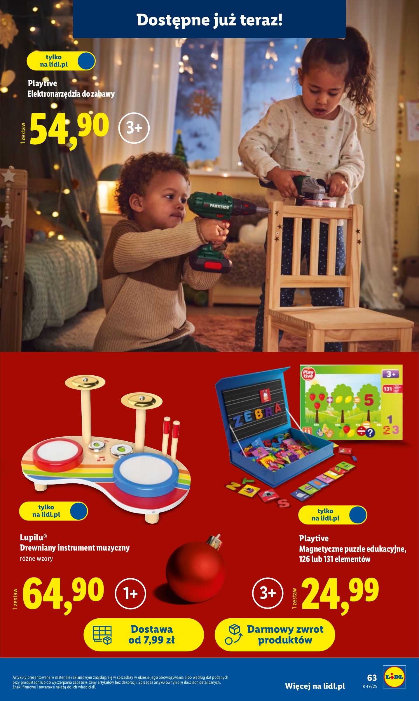 lidl - Gazetka Lidl - Katalog Zabawki - ważna od 03.11. do 24.12. - page: 63 lidl - Gazetka Lidl - Katalog Zabawki - ważna od 03.11. do 24.12. - page: 63