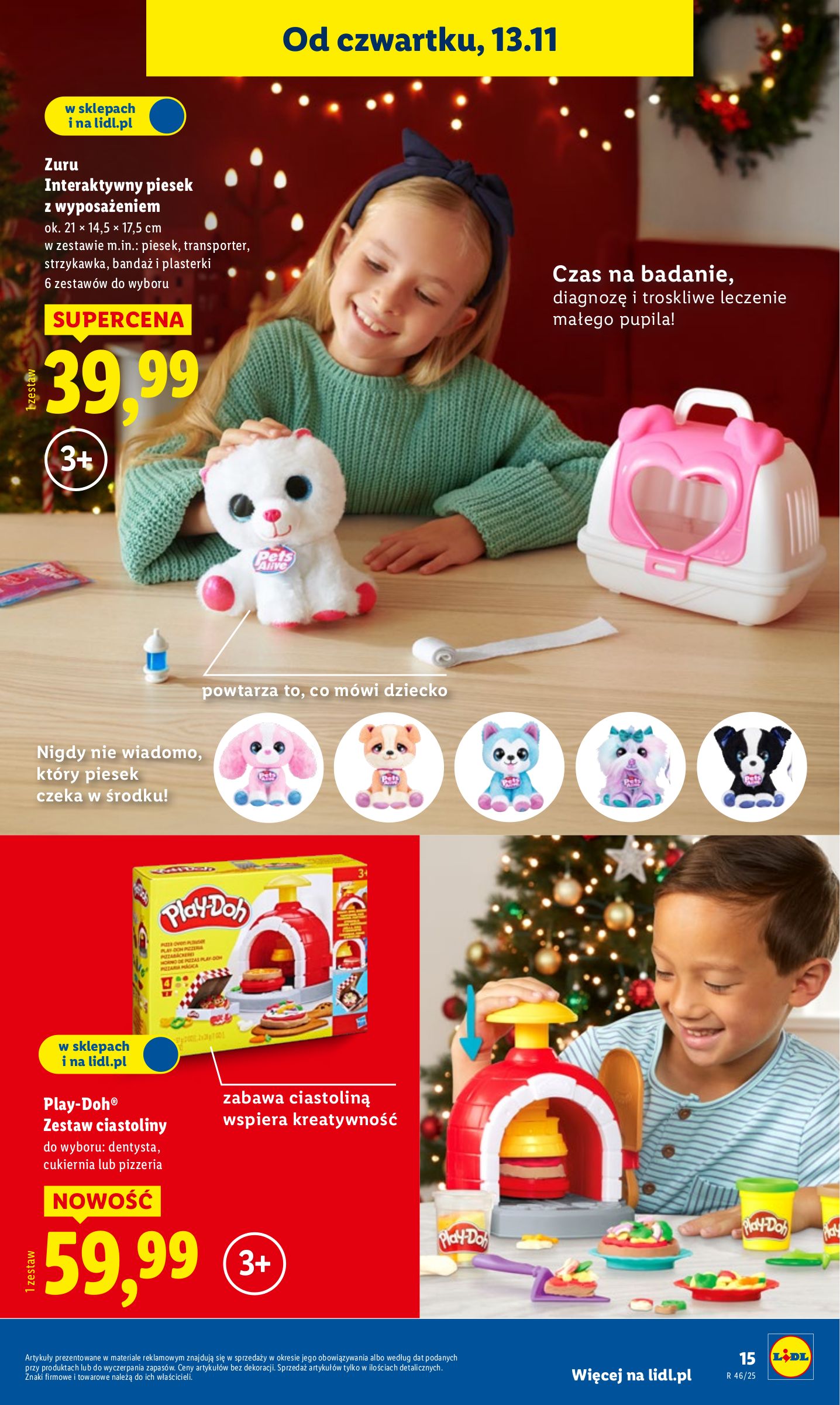 lidl - Gazetka Lidl - Katalog Zabawki - ważna od 03.11. do 24.12. - page: 15 lidl - Gazetka Lidl - Katalog Zabawki - ważna od 03.11. do 24.12. - page: 15