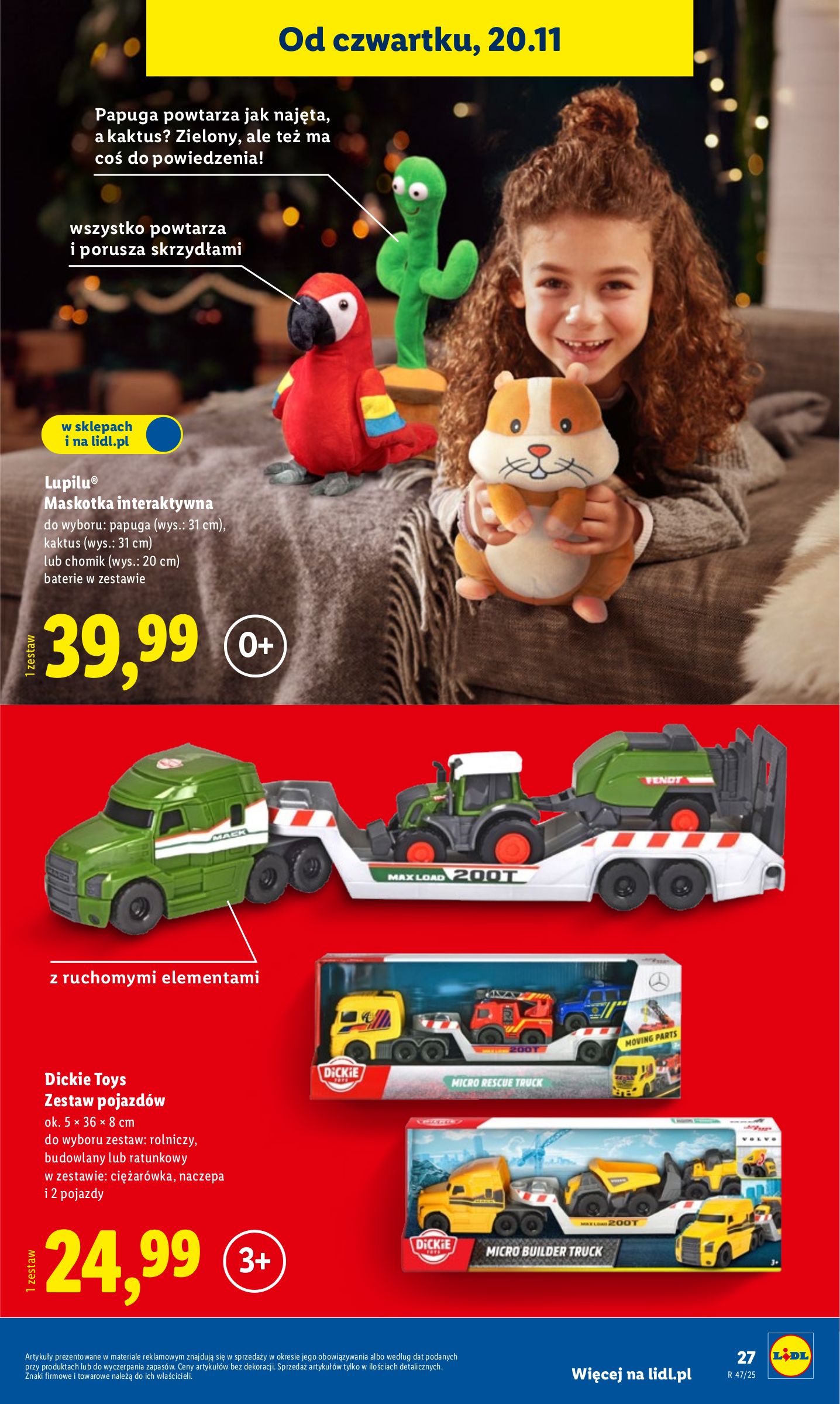 lidl - Gazetka Lidl - Katalog Zabawki - ważna od 03.11. do 24.12. - page: 27 lidl - Gazetka Lidl - Katalog Zabawki - ważna od 03.11. do 24.12. - page: 27